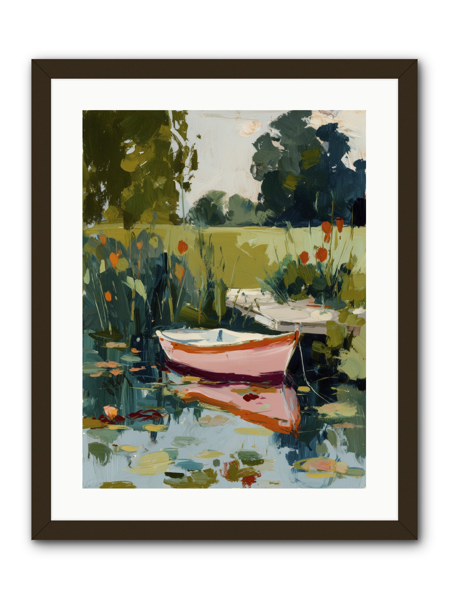 Quiet Adventures -- Framed Print - Black 18x24