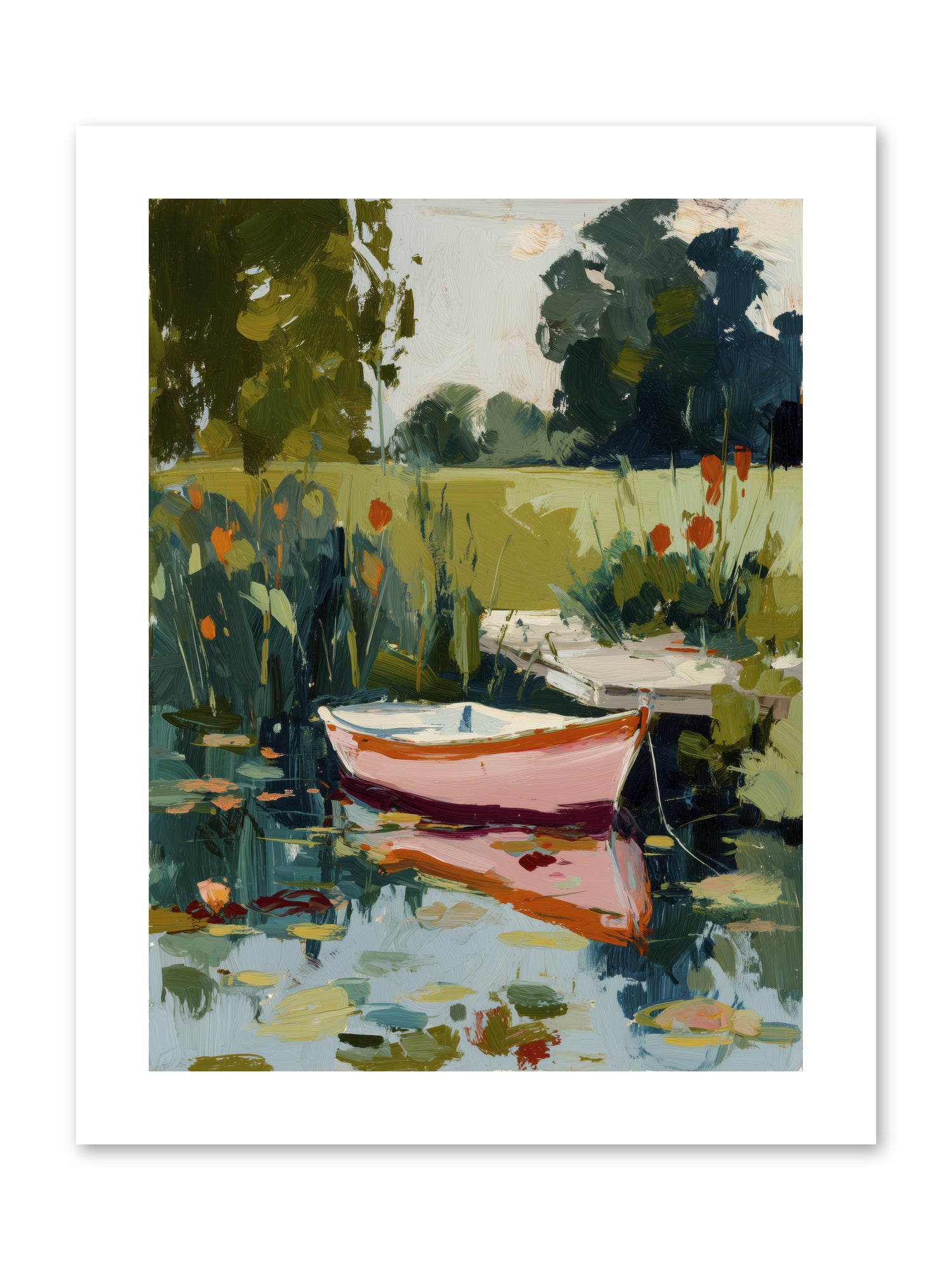 Quiet Adventures -- Paper Print 9x12