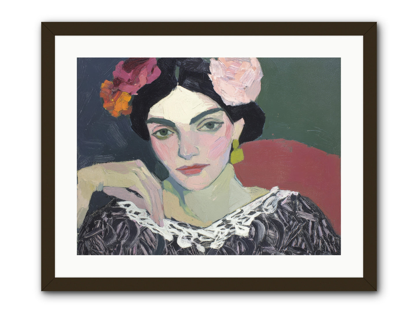 Quiet Confidence -- Framed Print - Black 24x18