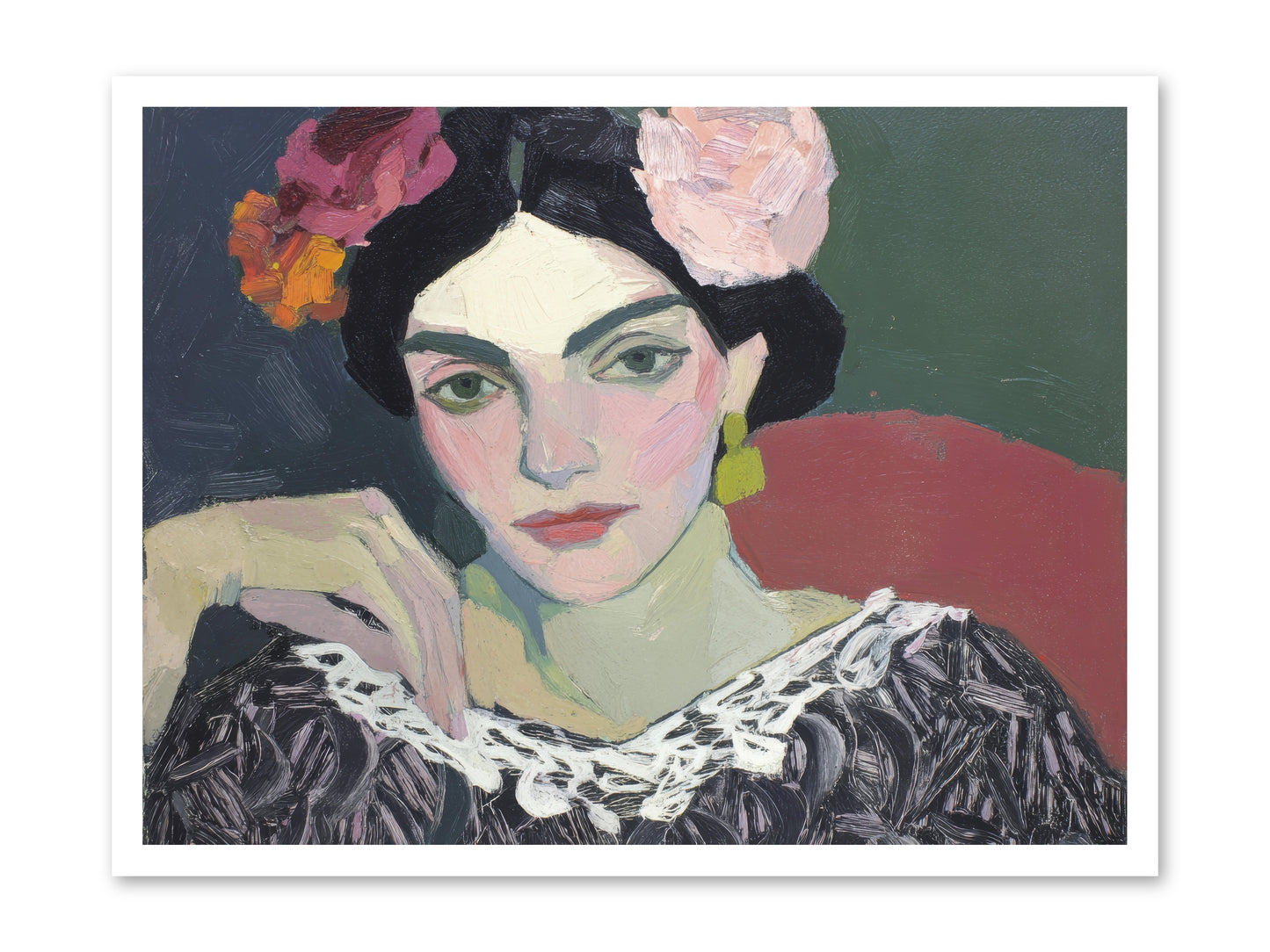 Quiet Confidence -- Loose Canvas Print 32x24
