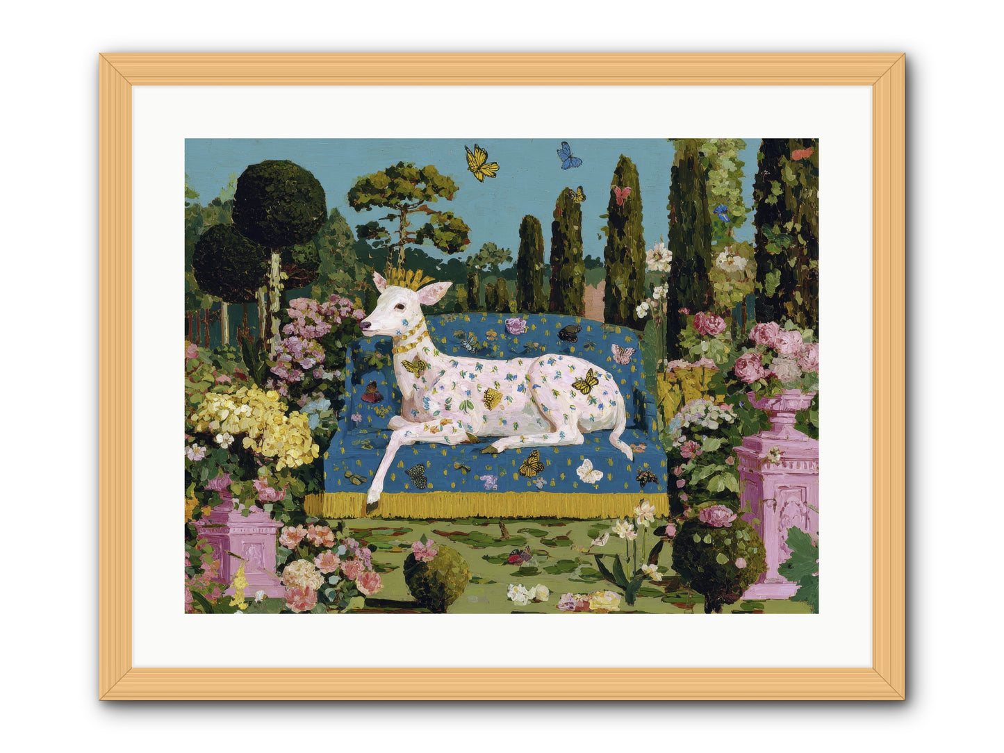 Quiet Crown -- Framed Print - Natural 24x18