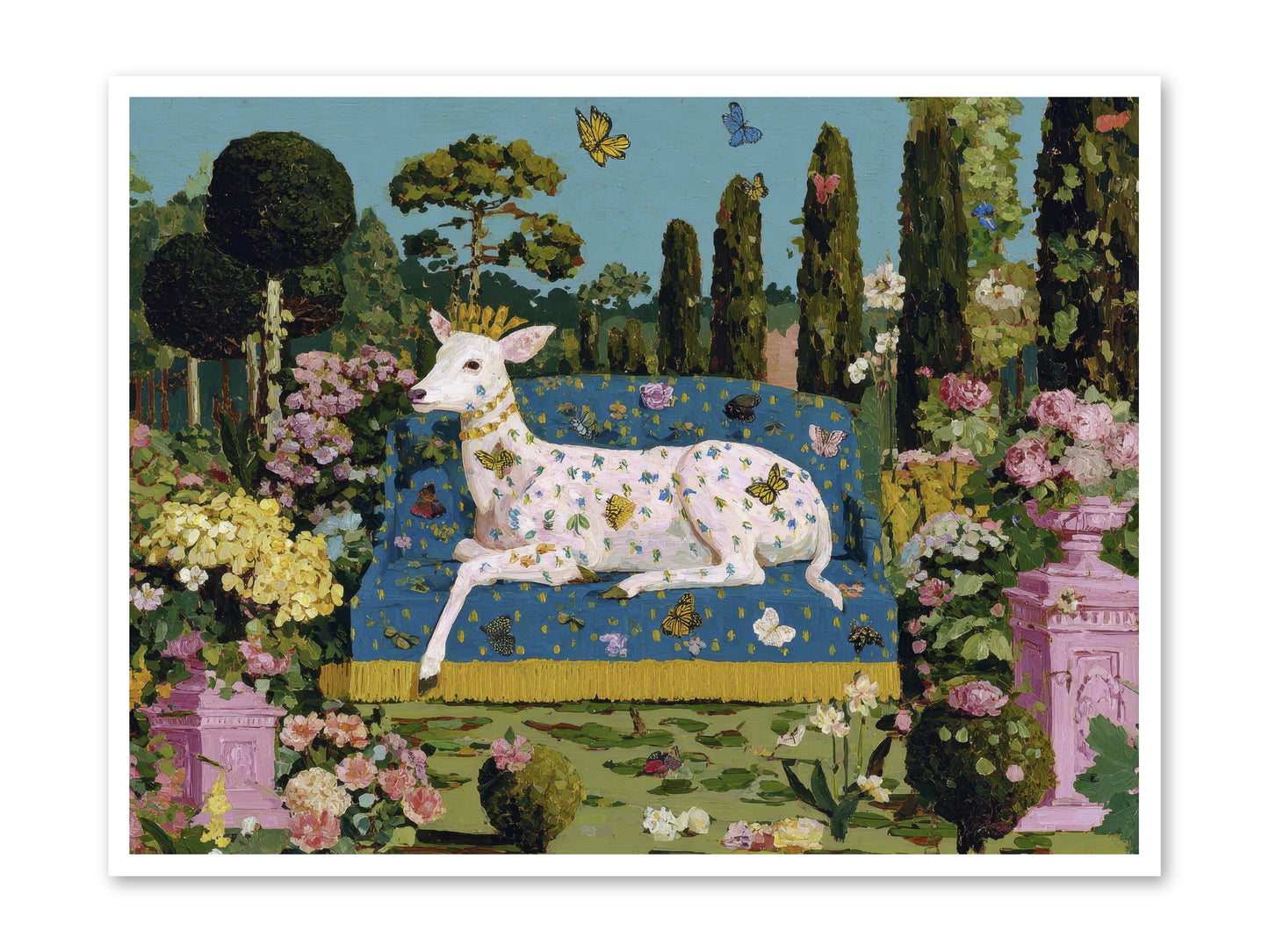 Quiet Crown -- Loose Canvas Print 48x36