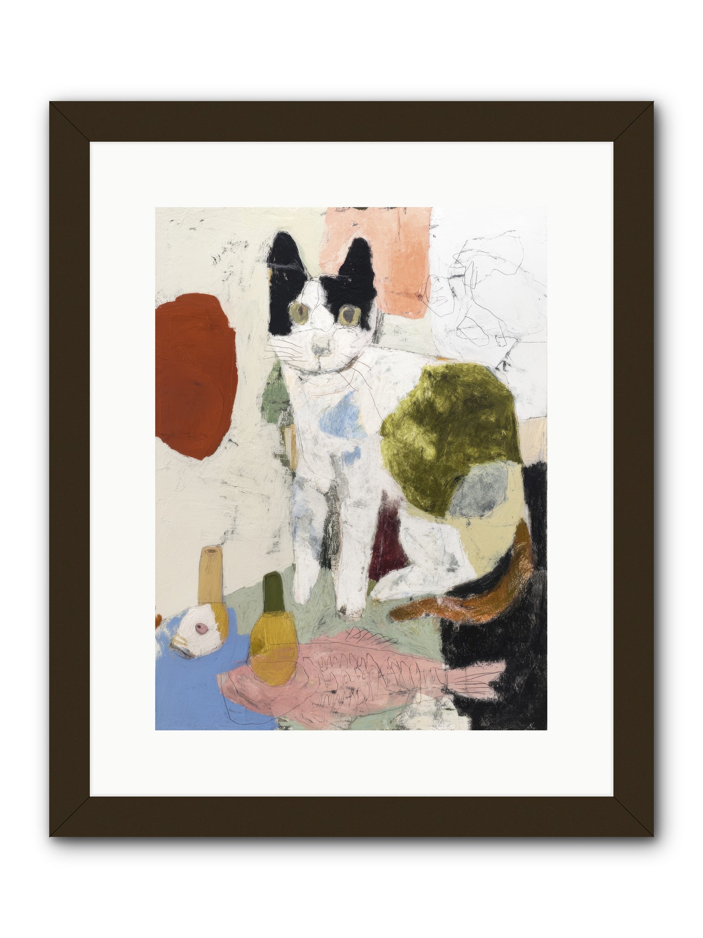 Quiet Depth -- Framed Print - Black 12x16