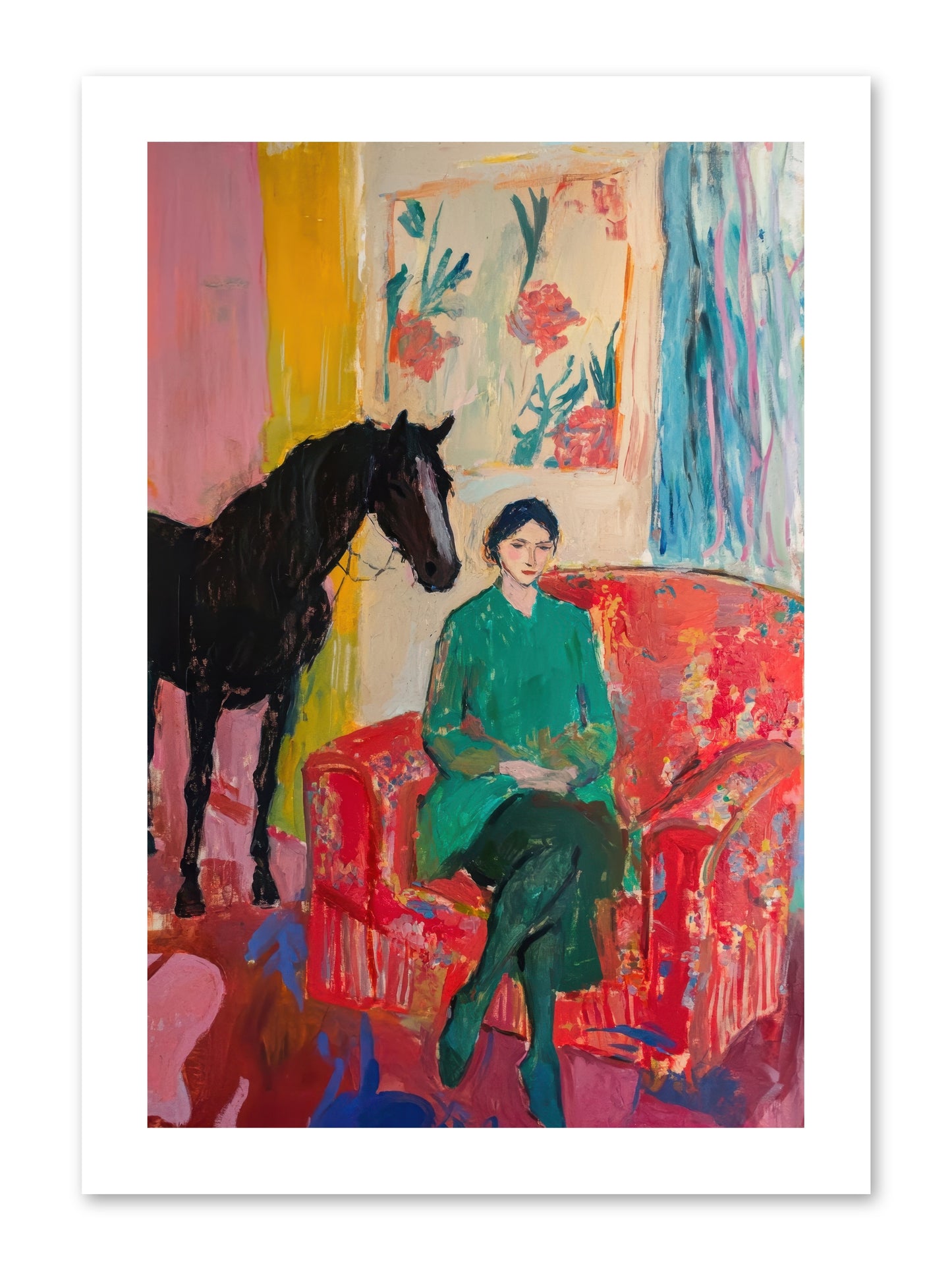 Quiet Knowing -- Loose Canvas Print 10x15