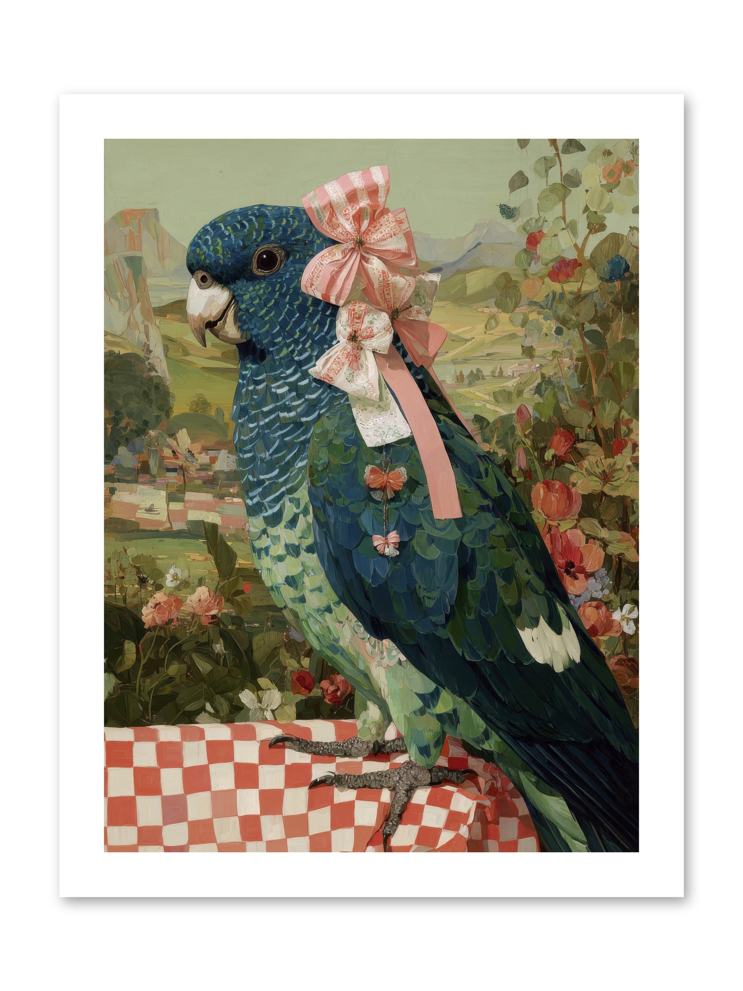 Quiet Margins -- Paper Print 12x16