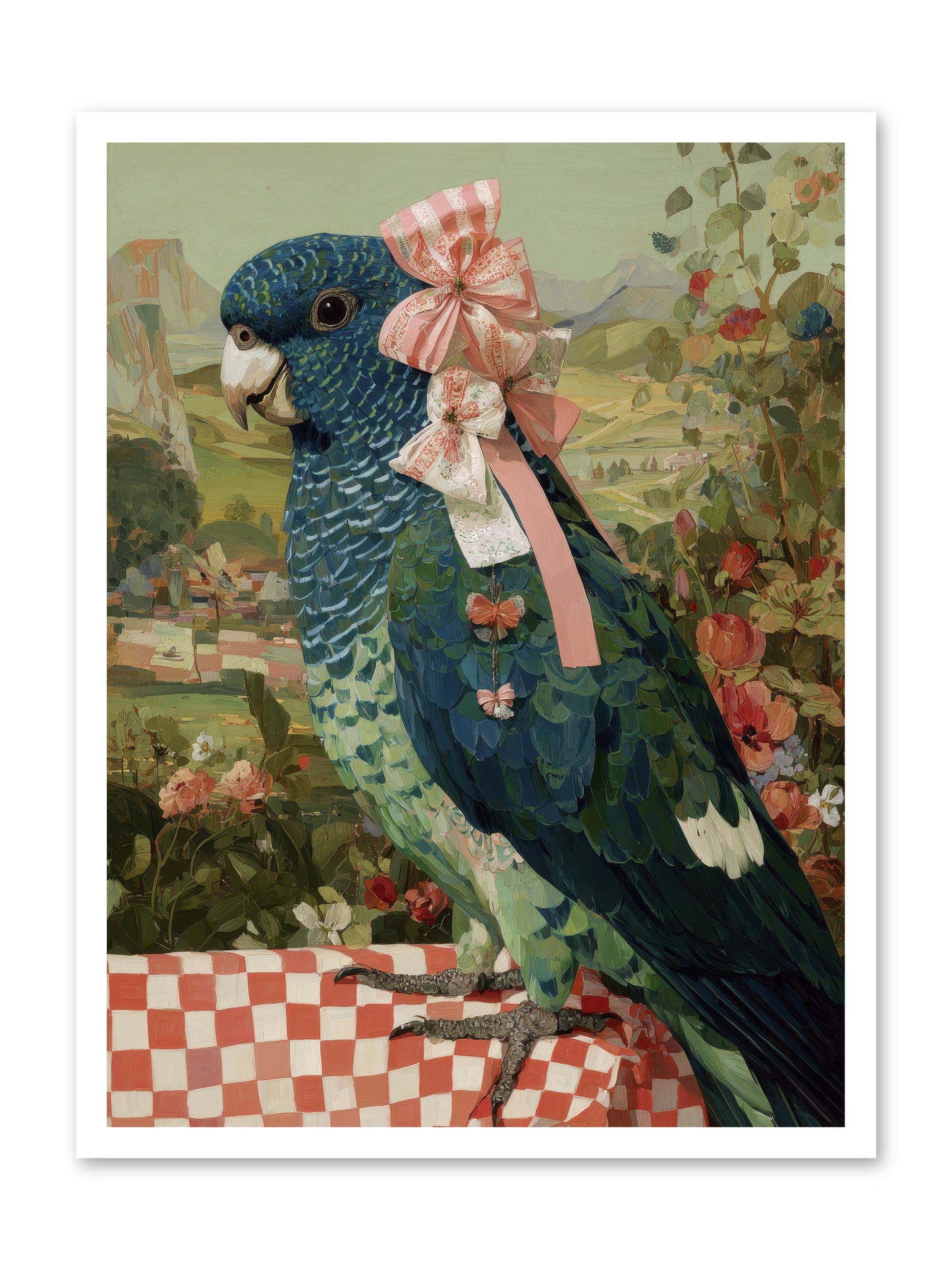 Quiet Margins -- Loose Canvas Print 24x32