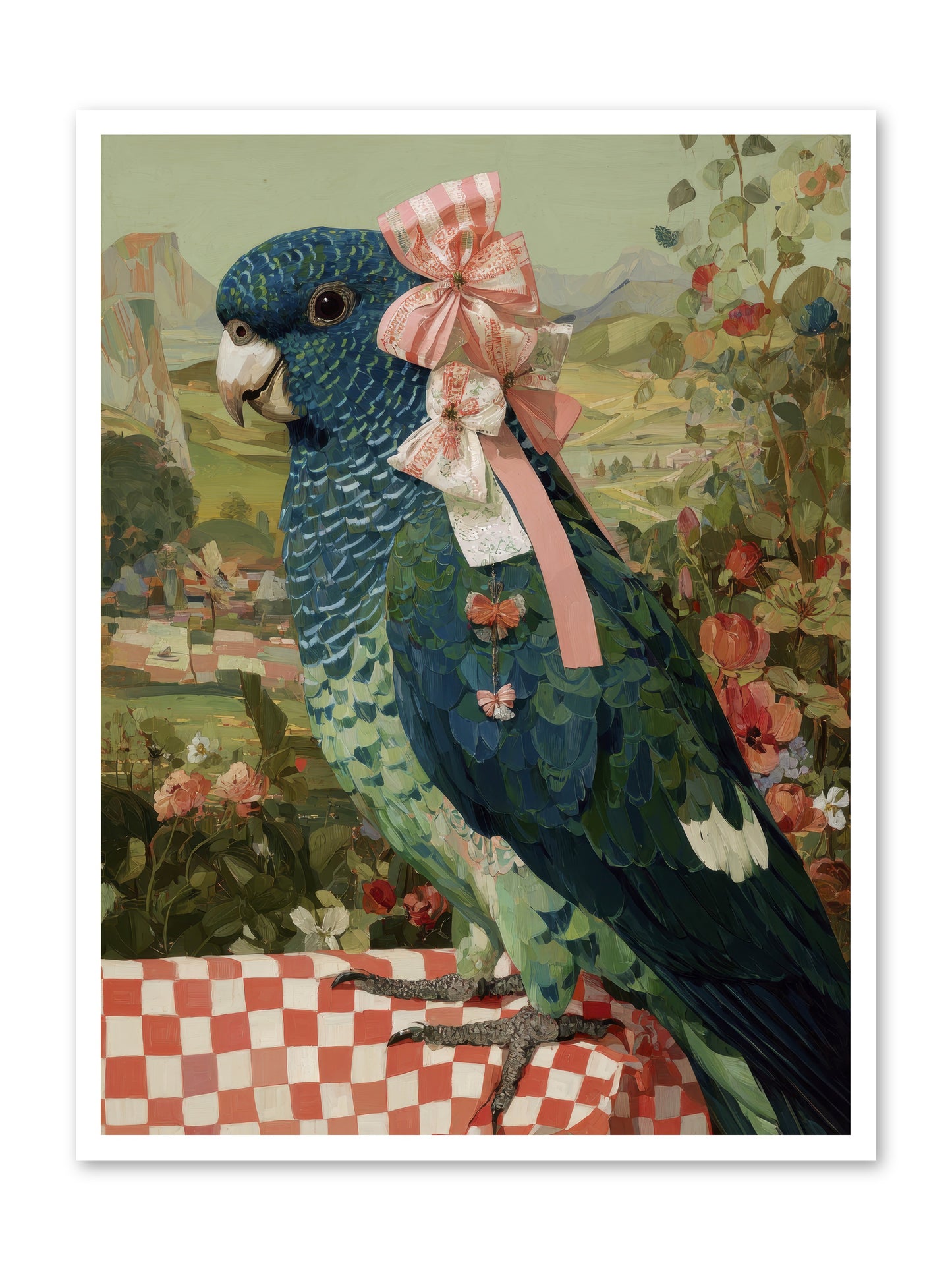 Quiet Margins -- Loose Canvas Print 30x40