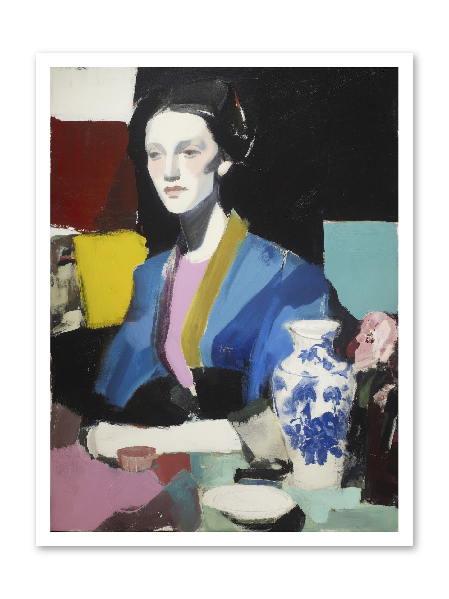 Quiet Party Royalty -- Paper Print 24x32
