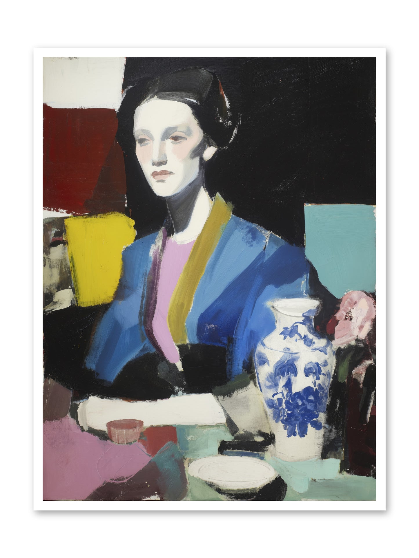 Quiet Party Royalty -- Paper Print 36x48