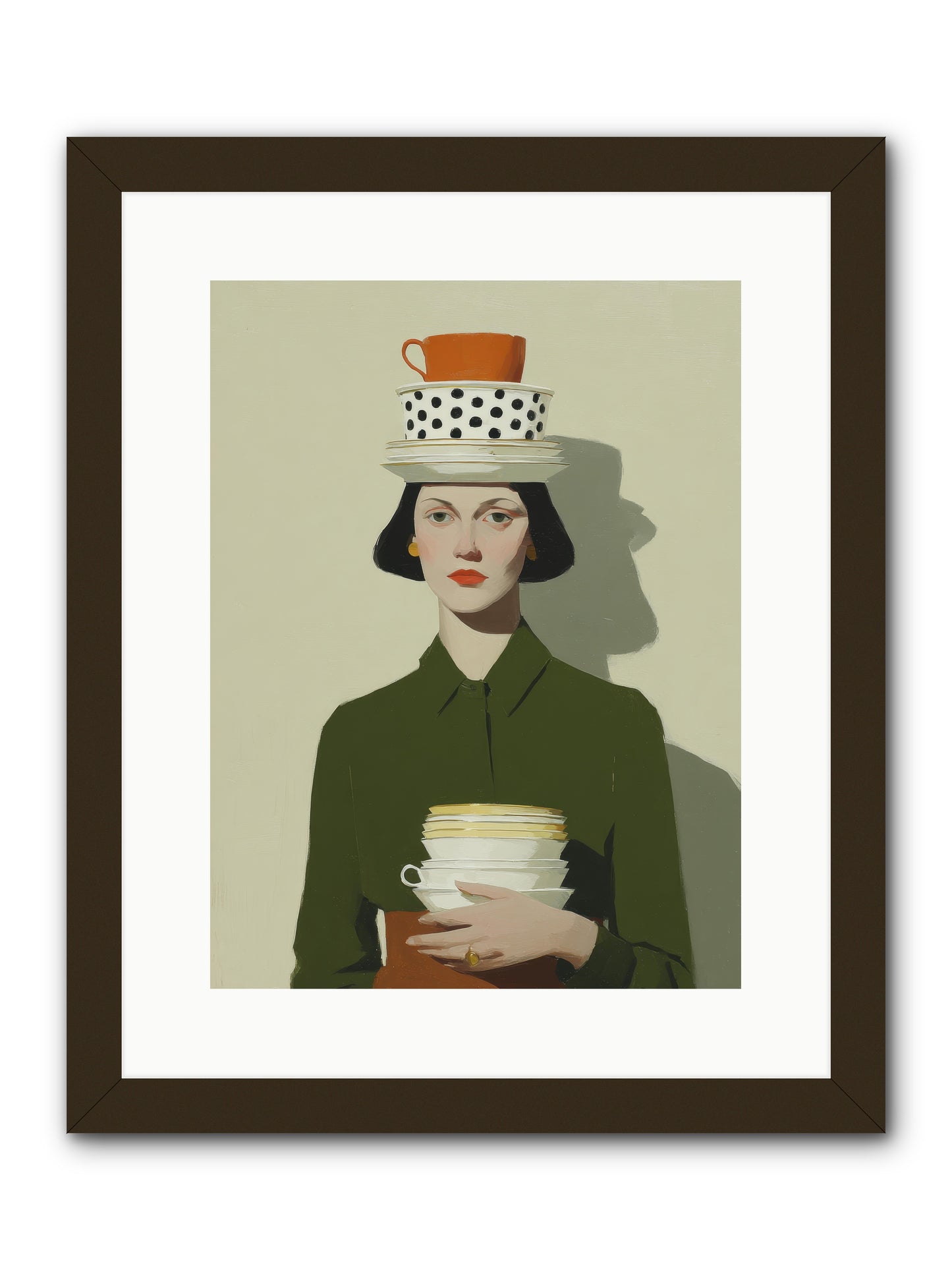 Quiet Passage -- Framed Print - Black 12x16