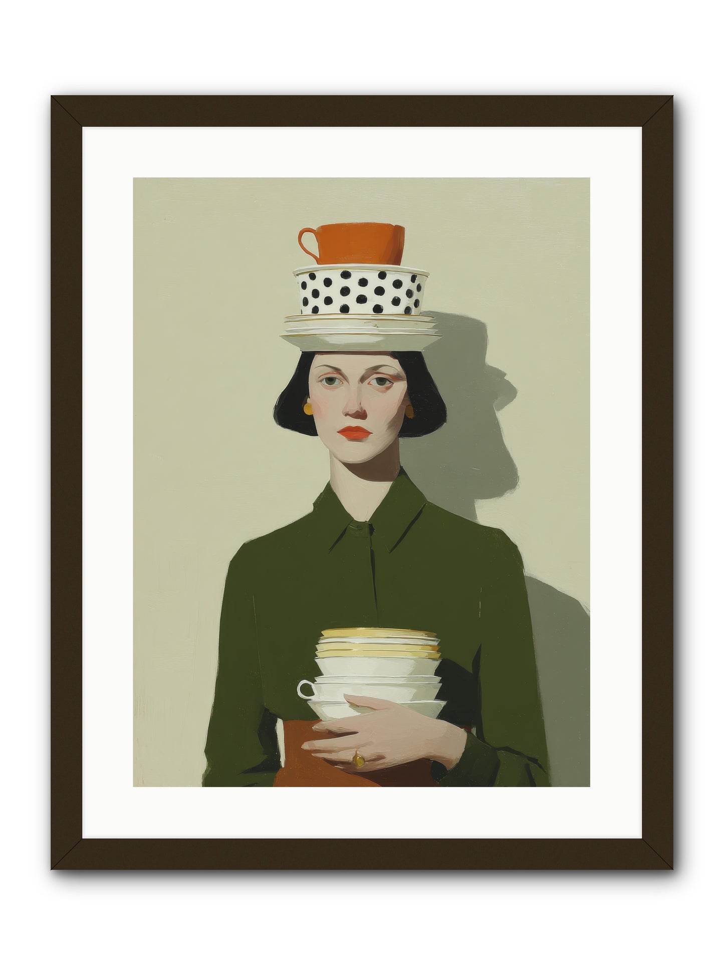 Quiet Passage -- Framed Print - Black 18x24