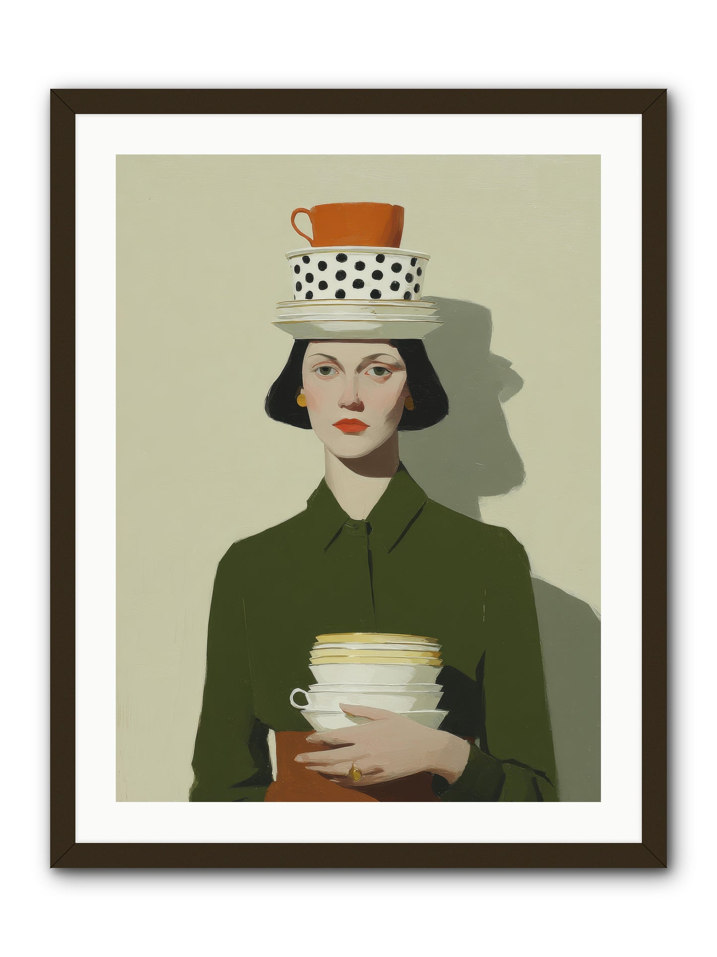 Quiet Passage -- Framed Print - Black 24x32