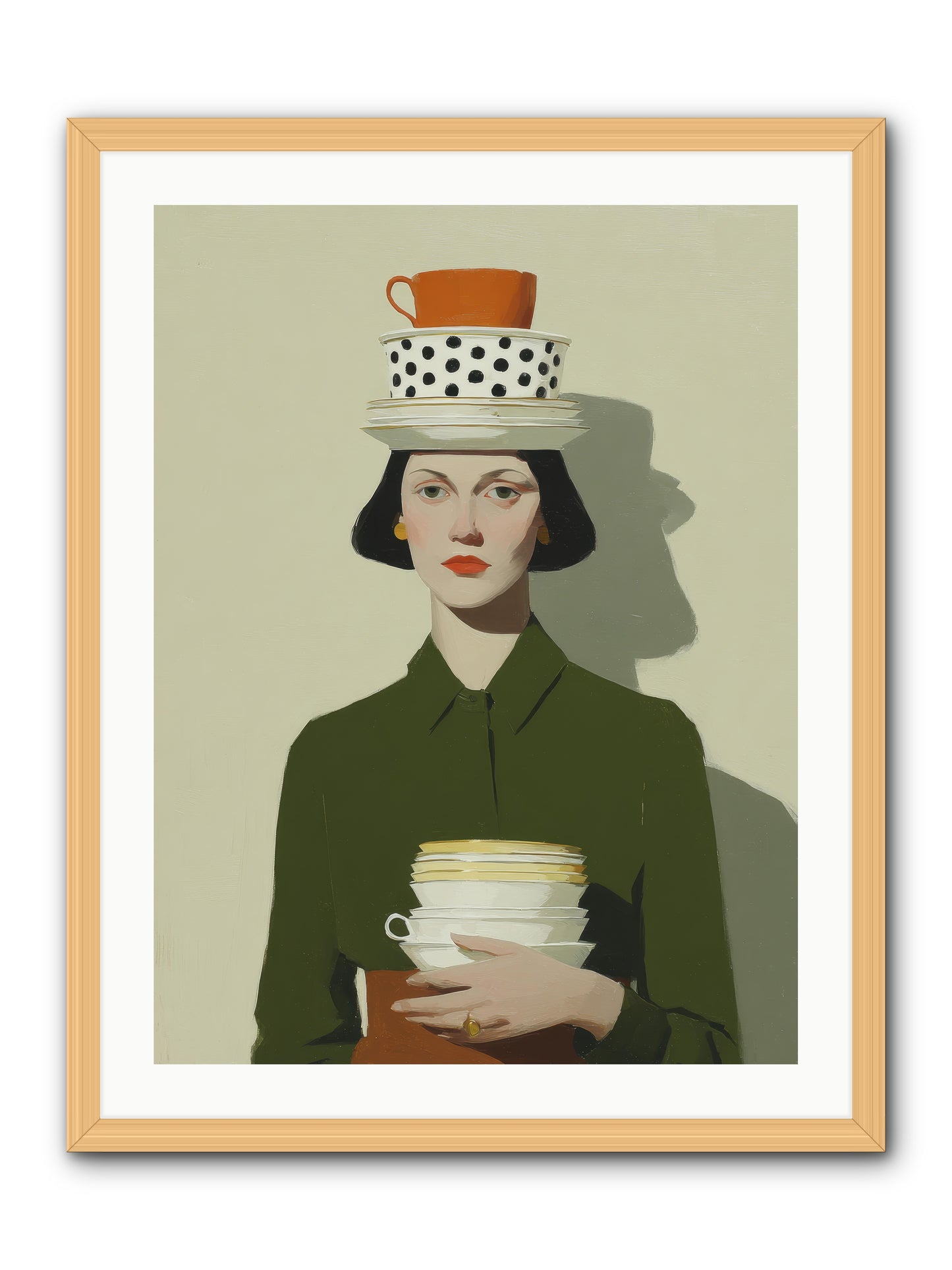 Quiet Passage -- Framed Print - Natural 24x32
