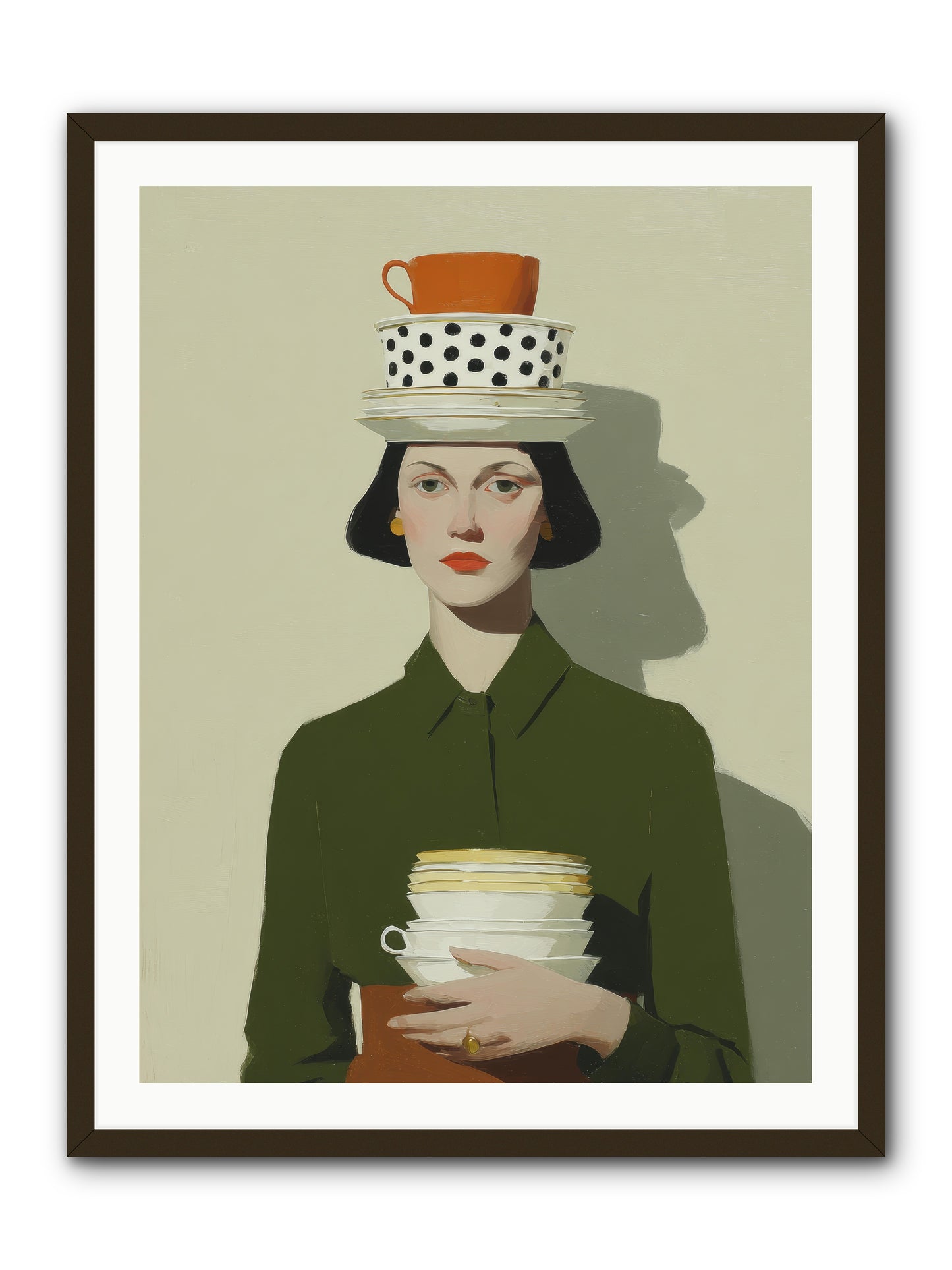 Quiet Passage -- Framed Print - Black 30x40