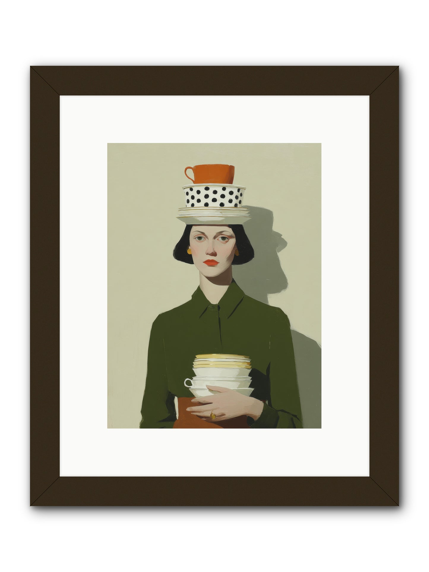 Quiet Passage -- Framed Print - Black 9x12