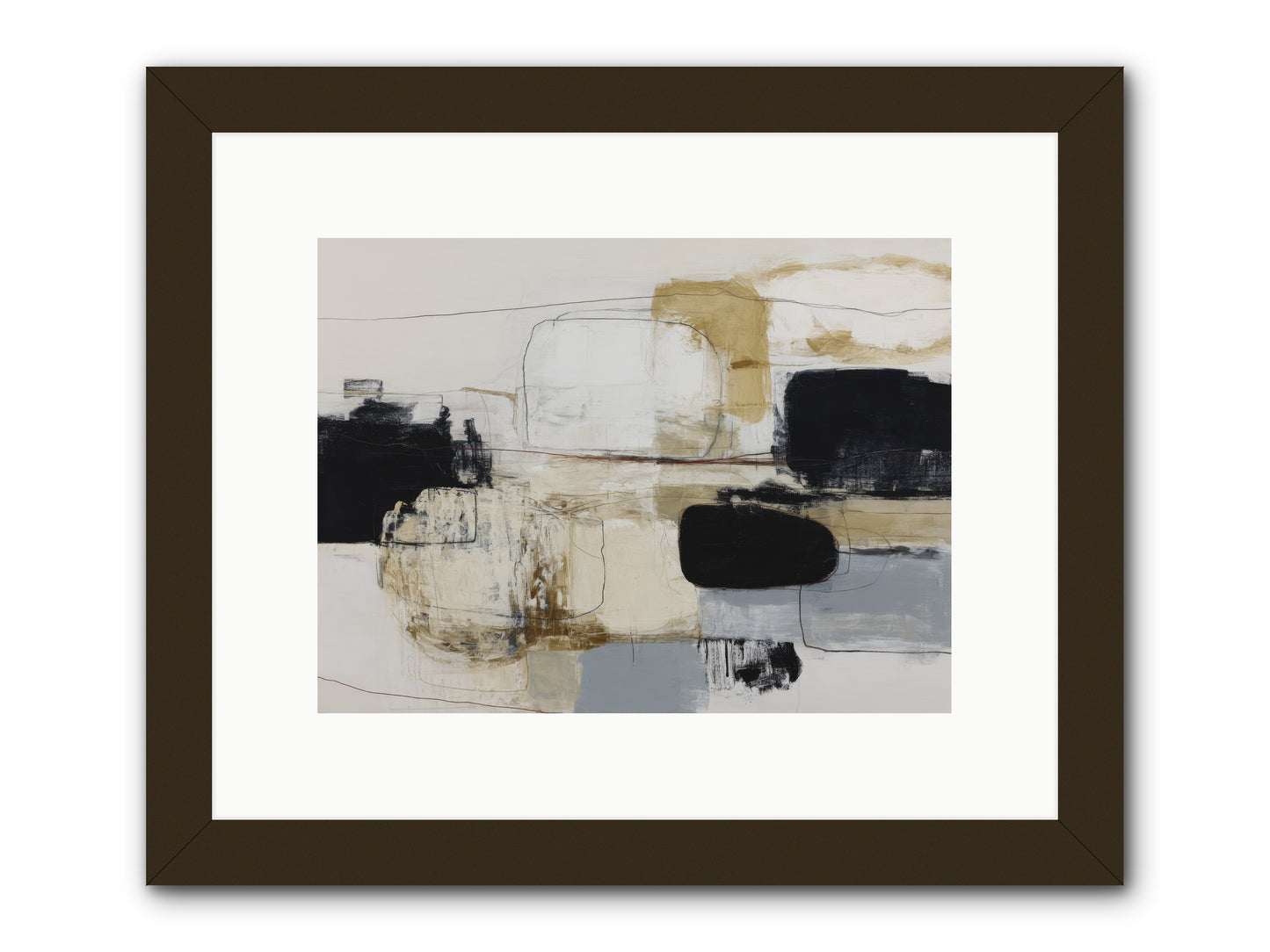 Quiet Revolution -- Framed Print - Black 12x9