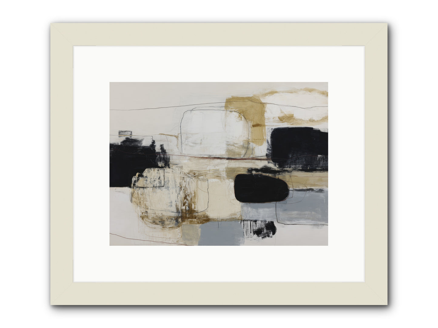 Quiet Revolution -- Framed Print - White 12x9