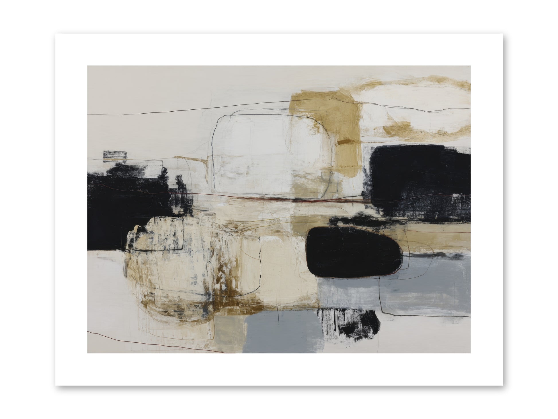 Quiet Revolution -- Paper Print 12x9