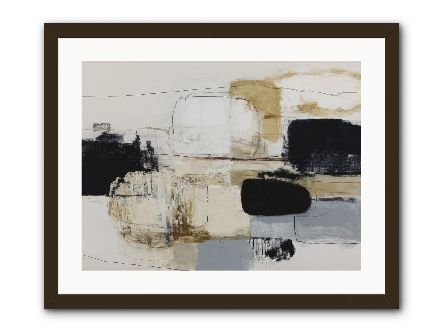 Quiet Revolution -- Framed Print - Black 24x18
