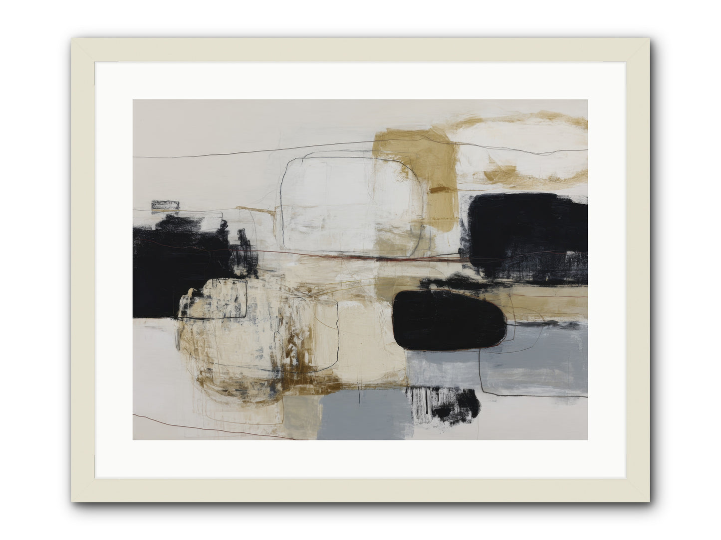 Quiet Revolution -- Framed Print - White 24x18