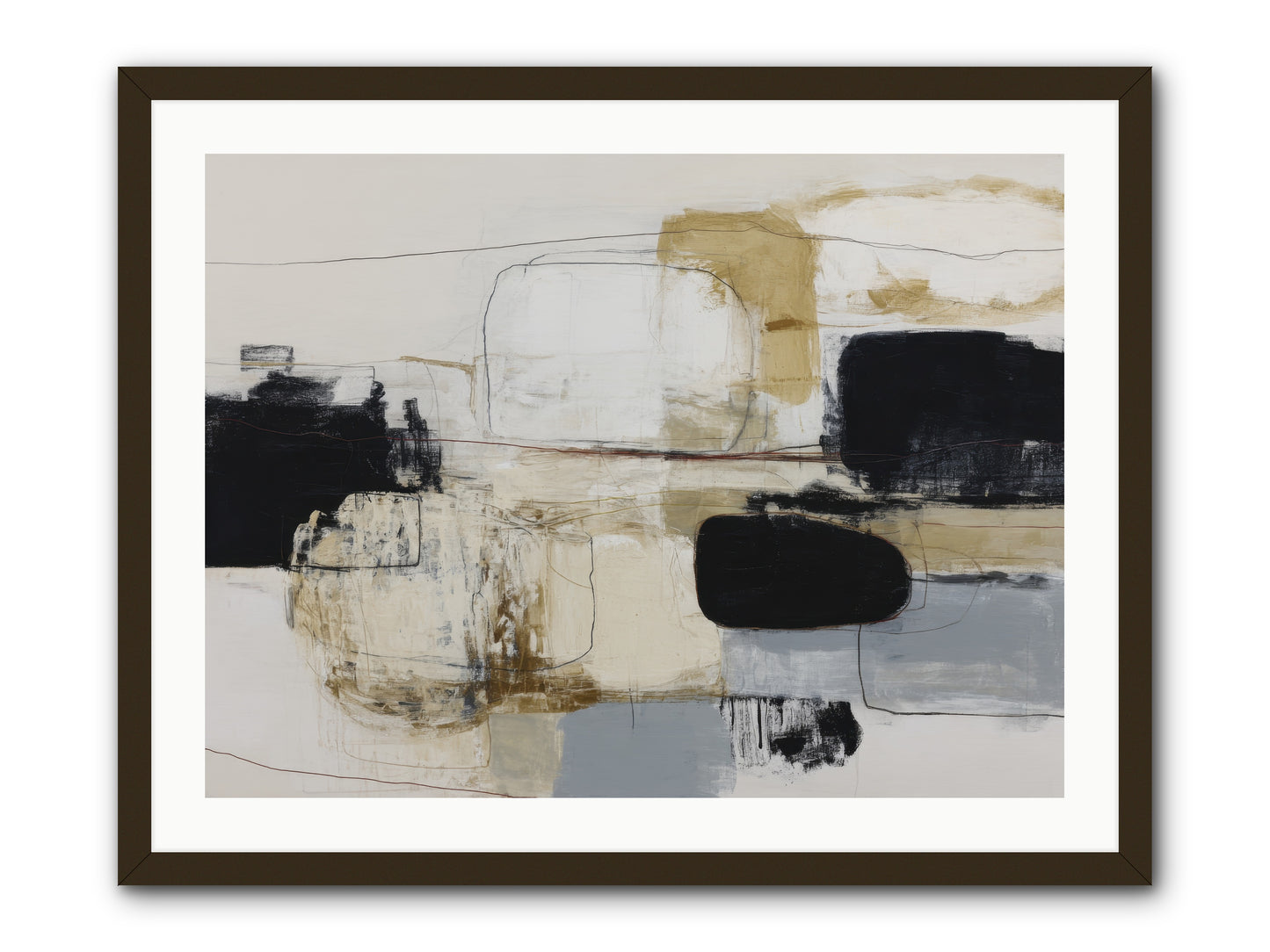 Quiet Revolution -- Framed Print - Black 32x24