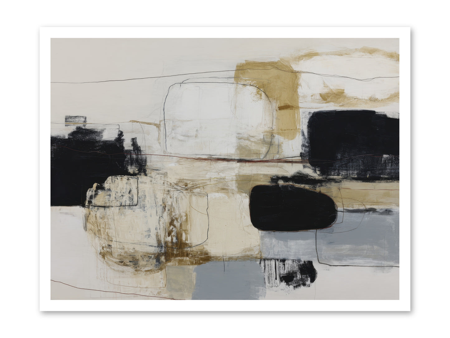 Quiet Revolution -- Loose Canvas Print 32x24