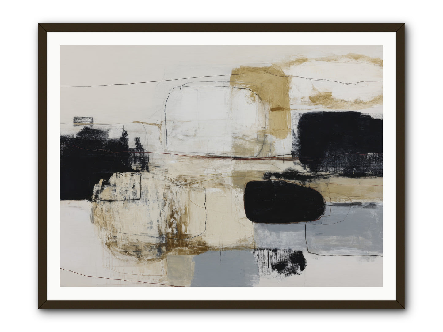 Quiet Revolution -- Framed Print - Black 48x36