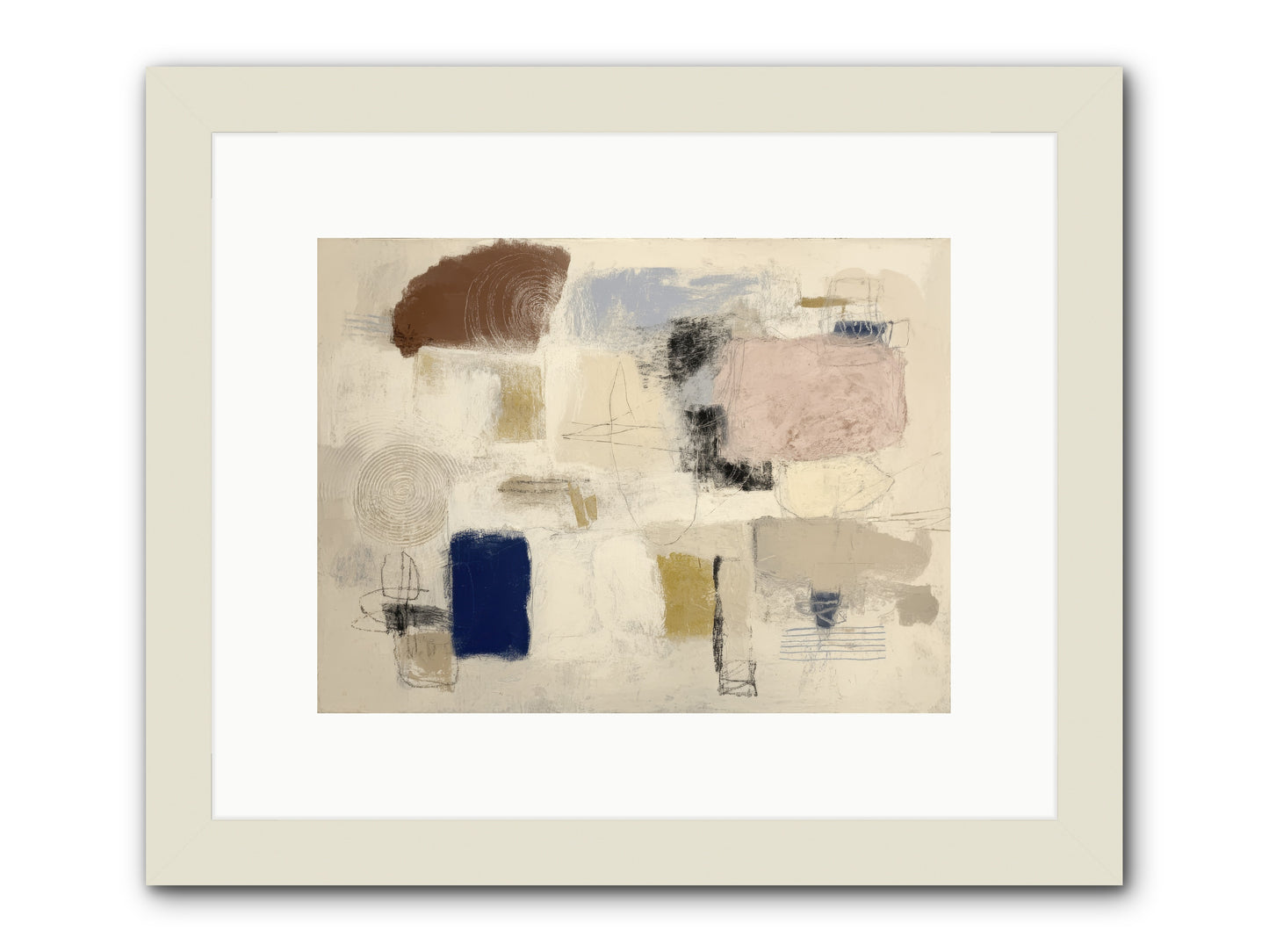 Quiet Ritual -- Framed Print - White 12x9