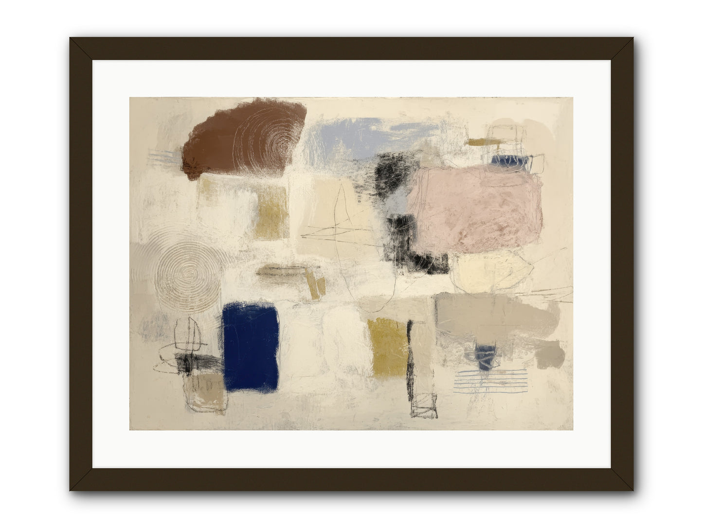Quiet Ritual -- Framed Print - Black 24x18