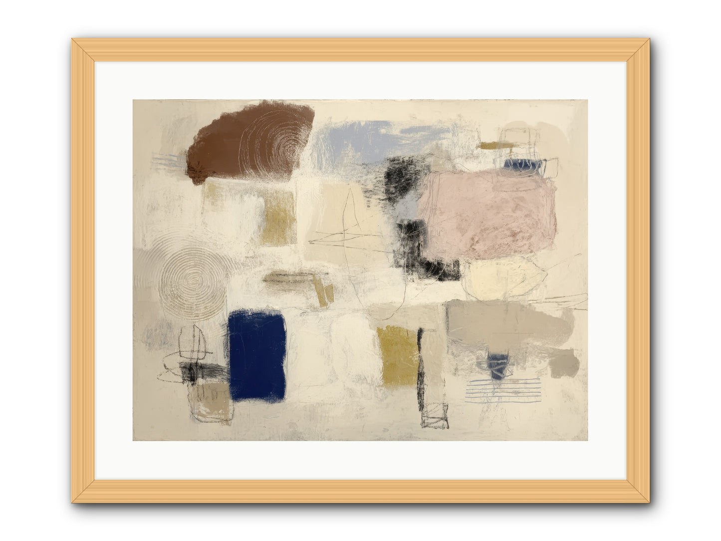 Quiet Ritual -- Framed Print - Natural 24x18
