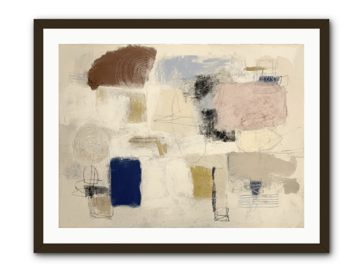 Quiet Ritual -- Framed Print - Black 32x24