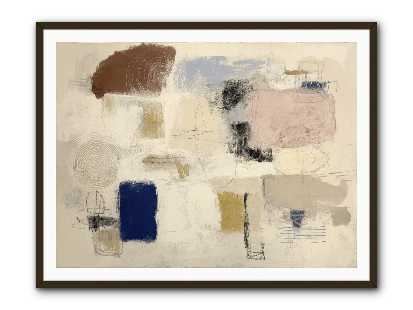 Quiet Ritual -- Framed Print - Black 48x36