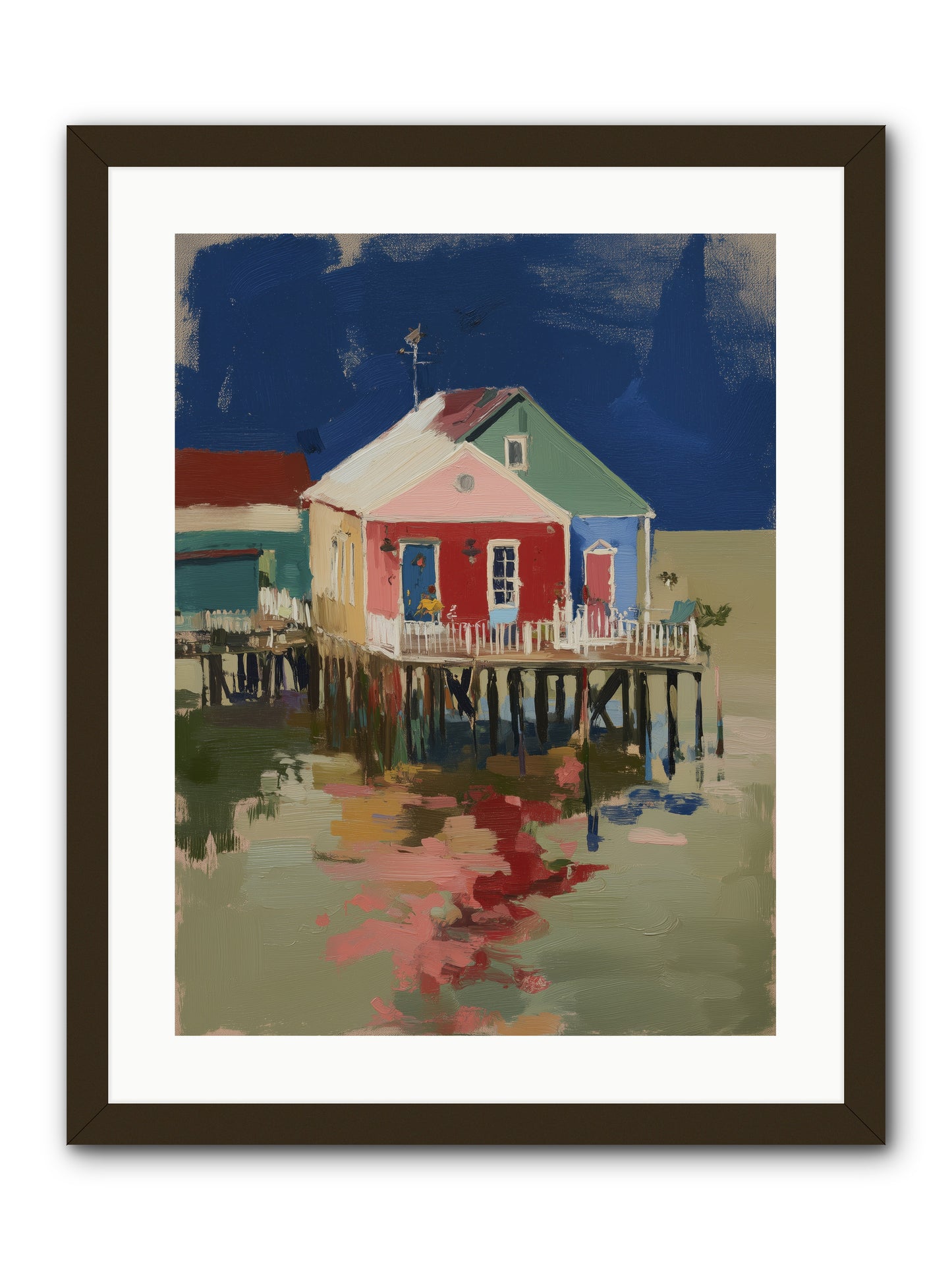 Quiet Spirits -- Framed Print - Black 18x24