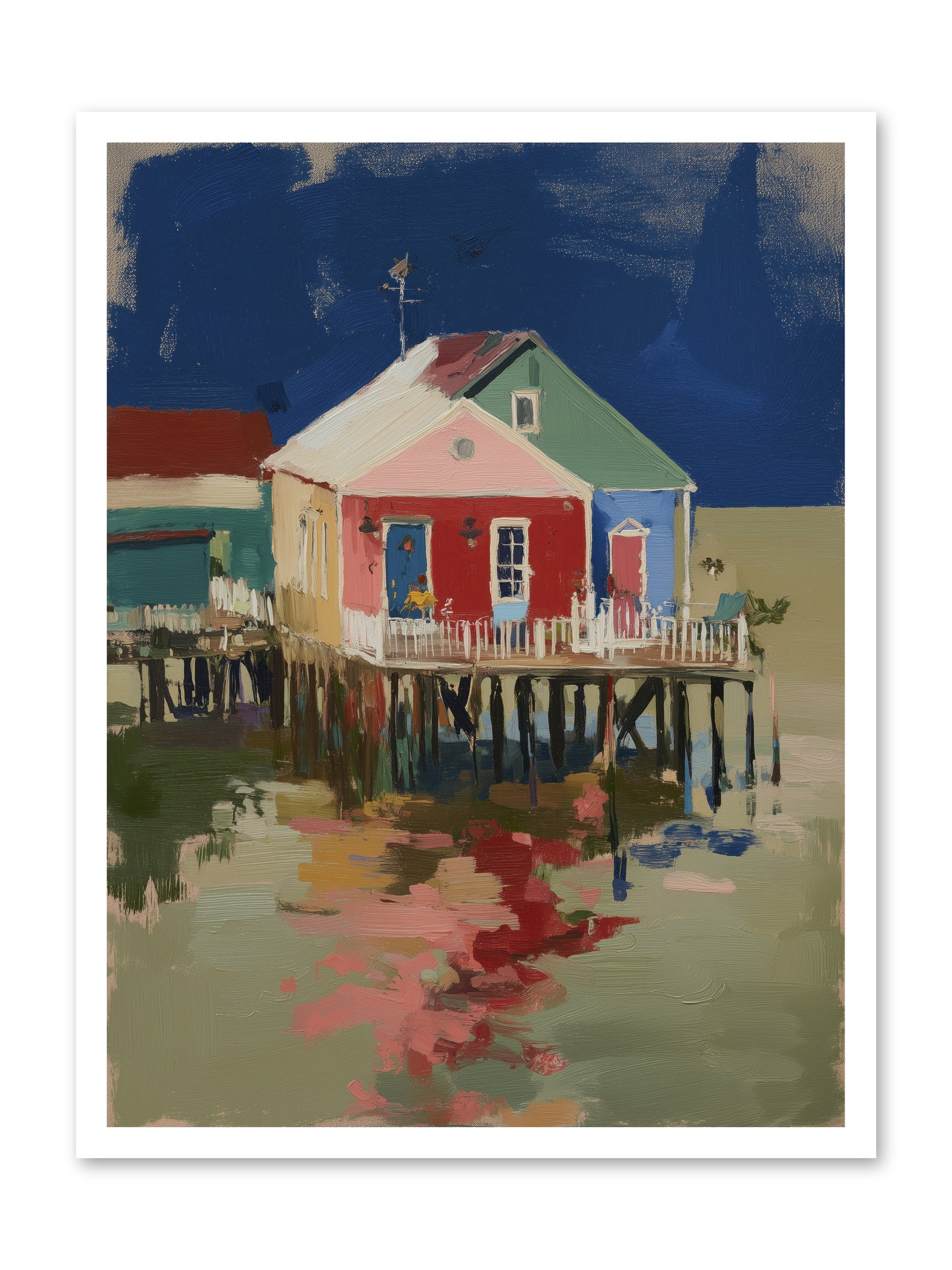 Quiet Spirits -- Loose Canvas Print 24x32
