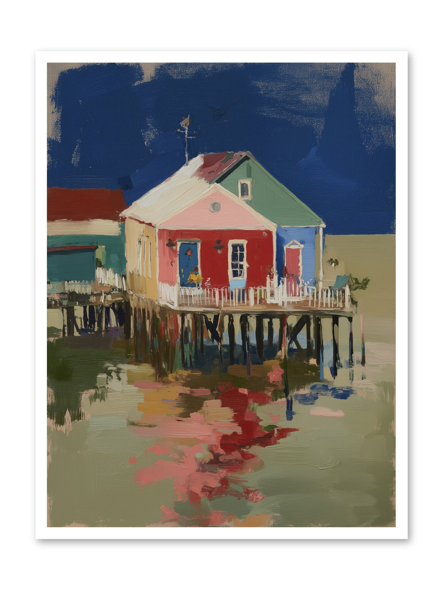 Quiet Spirits -- Loose Canvas Print 30x40