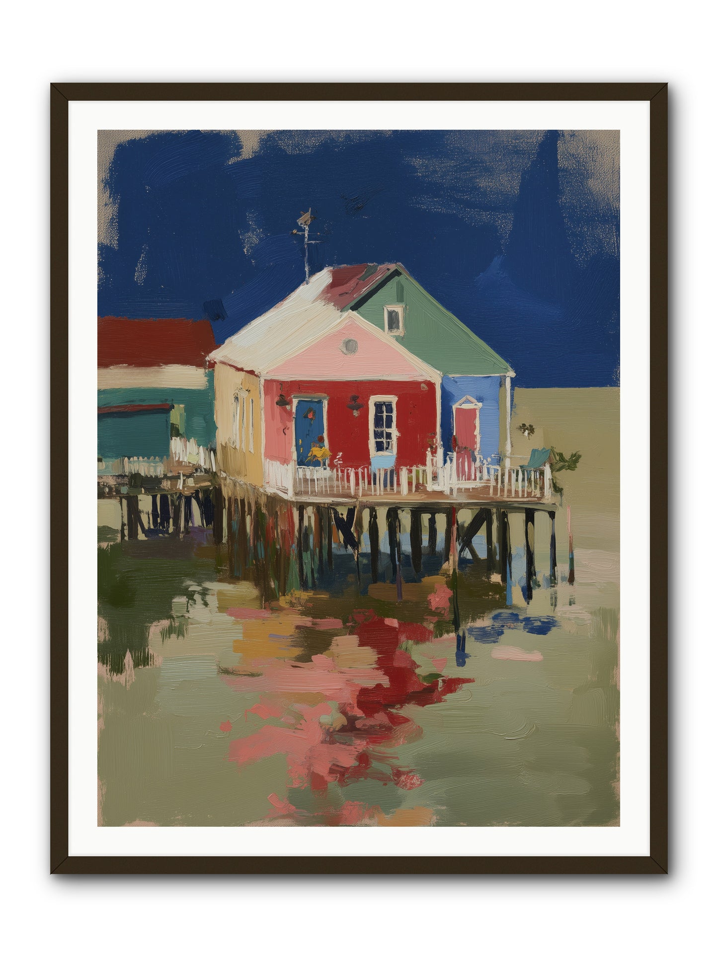 Quiet Spirits -- Framed Print - Black 36x48