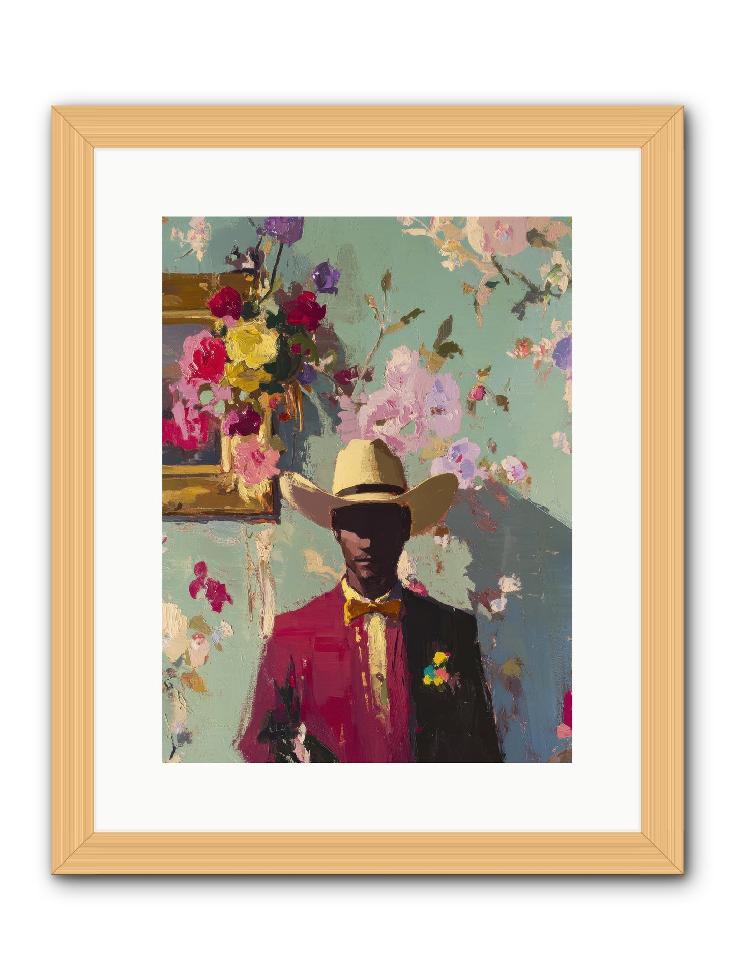 Quiet Storm -- Framed Print - Natural 12x16