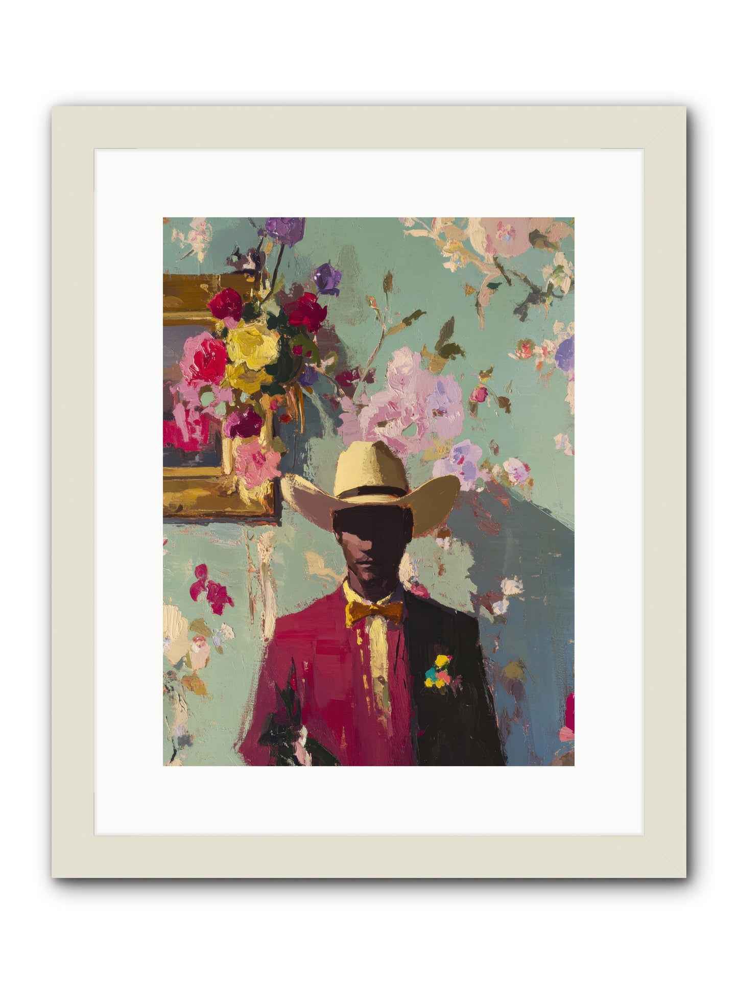 Quiet Storm -- Framed Print - White 12x16