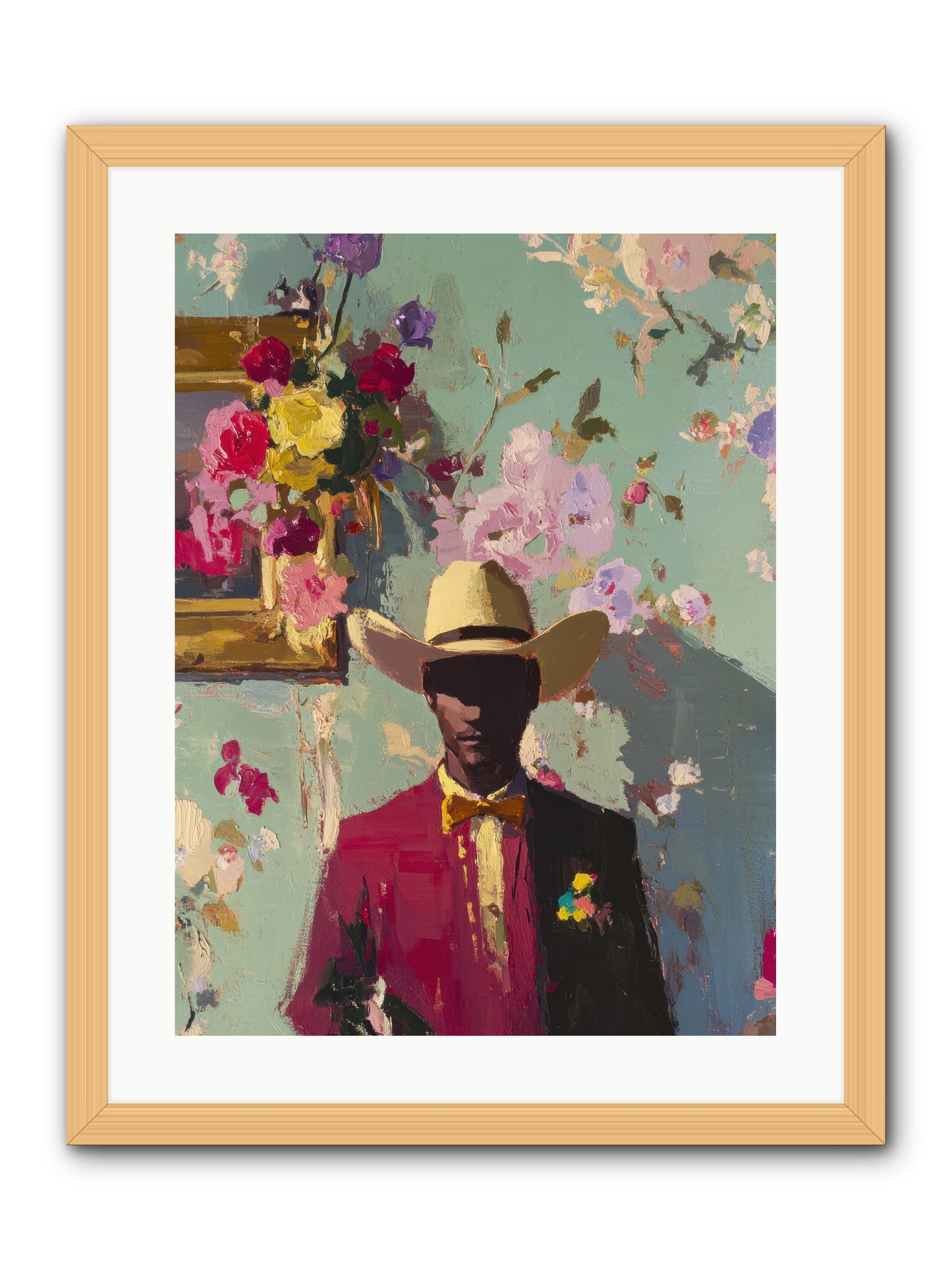 Quiet Storm -- Framed Print - Natural 18x24