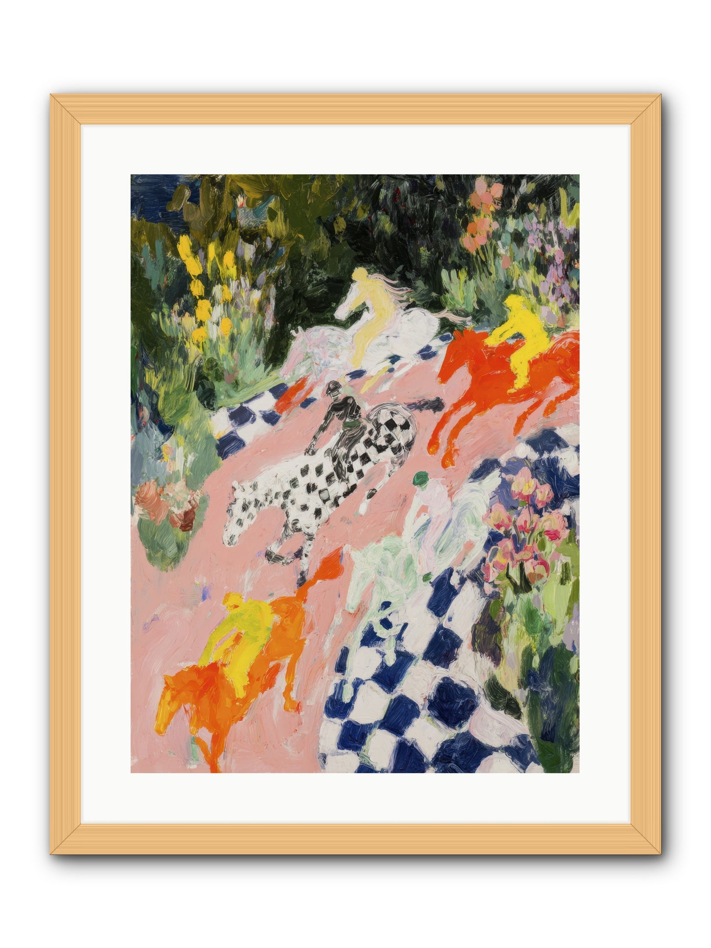 Quiet Storm -- Framed Print - Natural 18x24