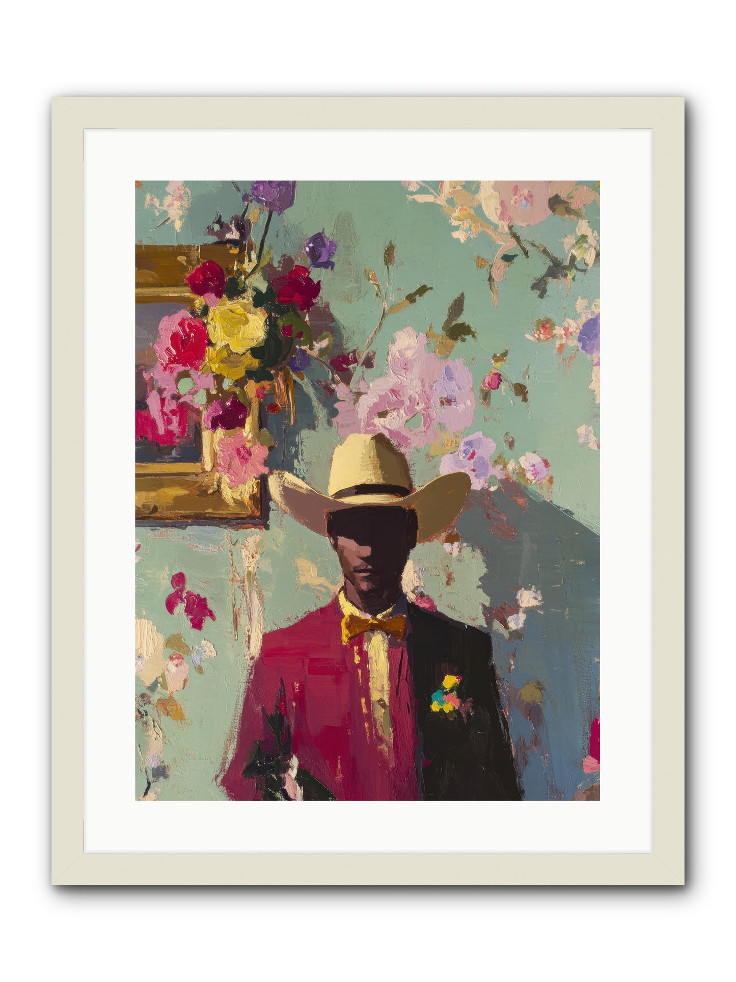 Quiet Storm -- Framed Print - White 18x24
