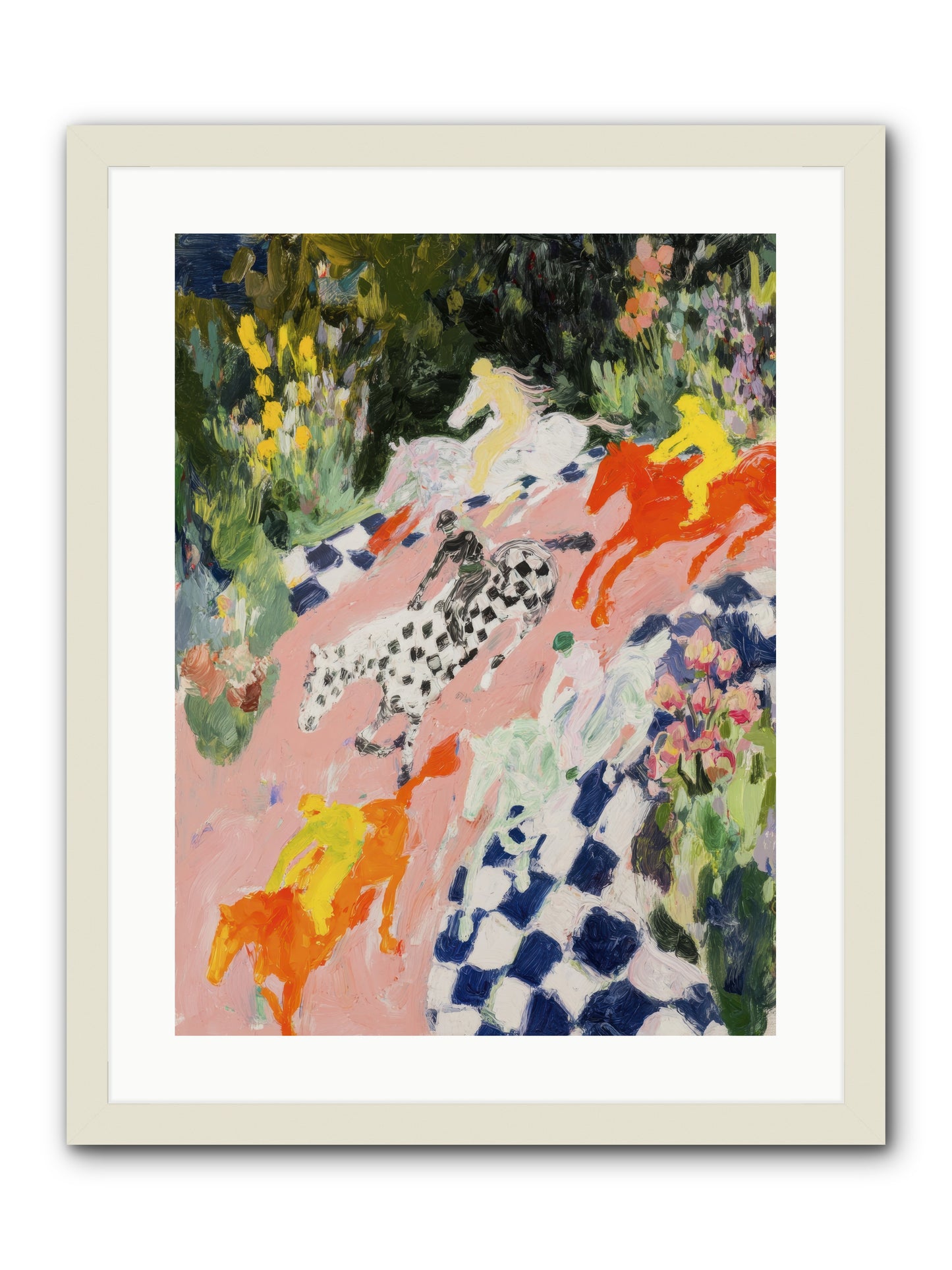 Quiet Storm -- Framed Print - White 18x24
