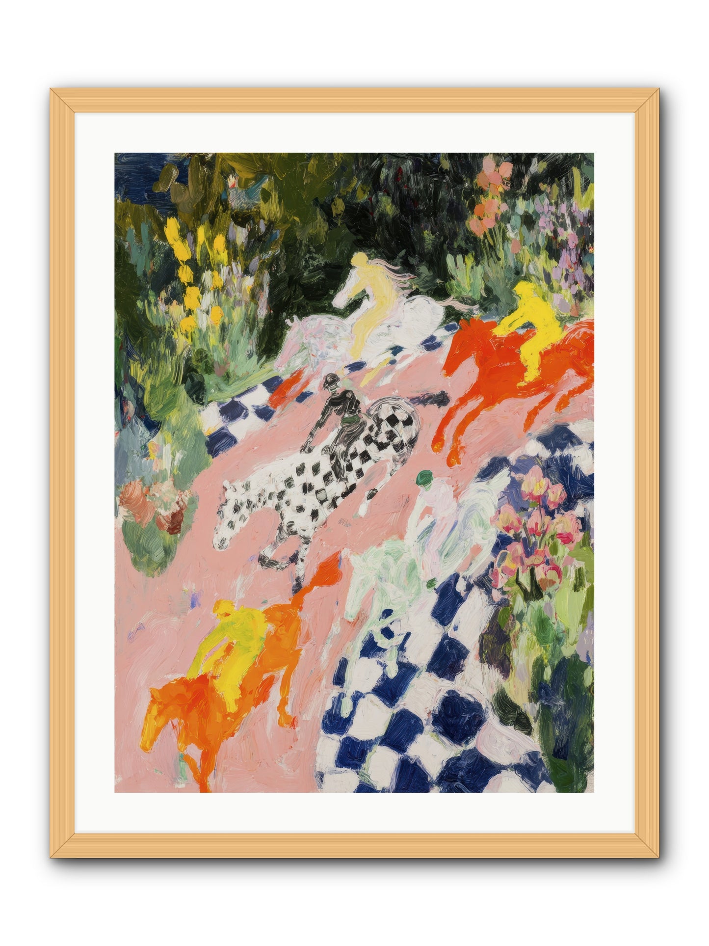 Quiet Storm -- Framed Print - Natural 24x32