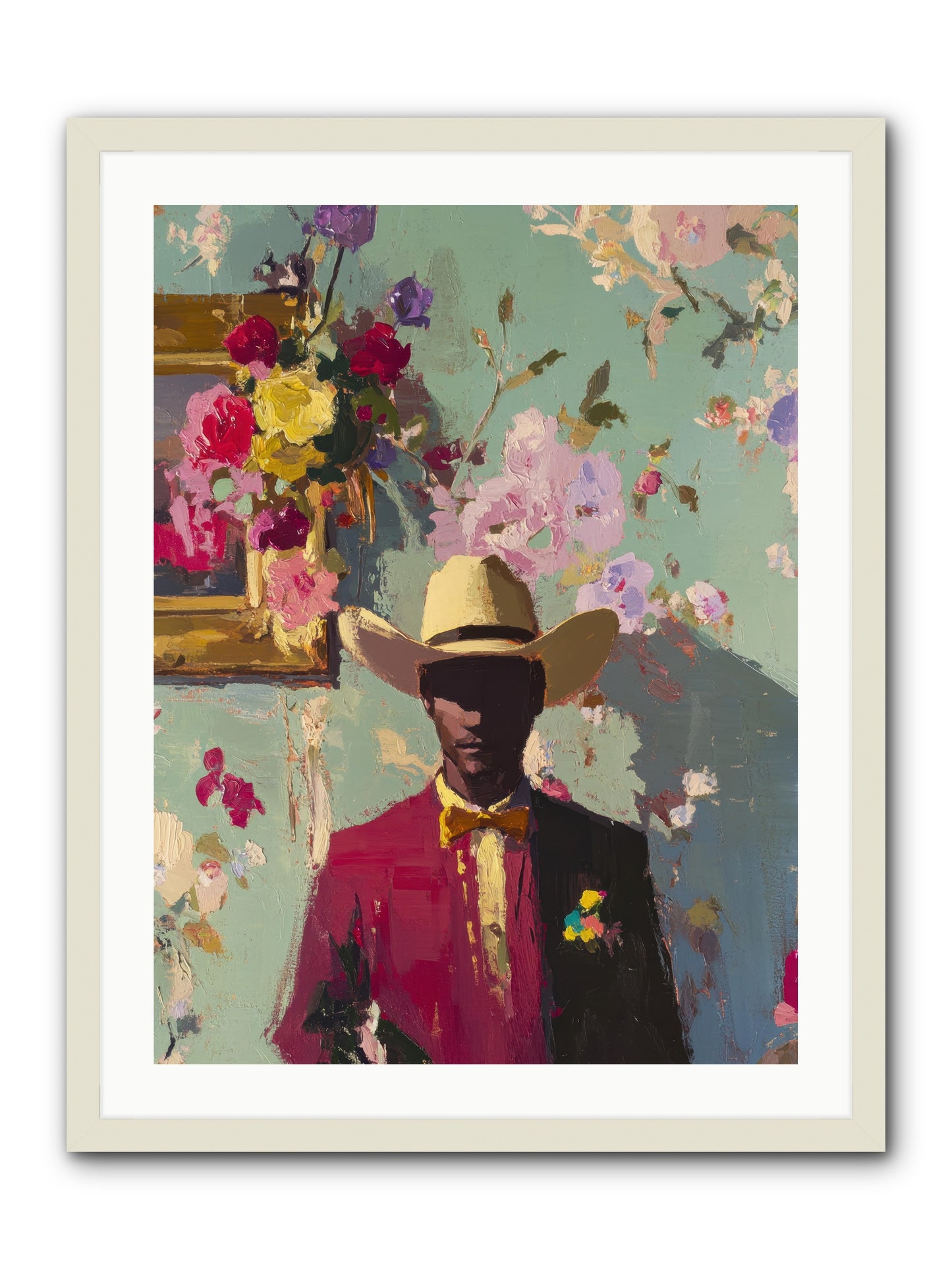 Quiet Storm -- Framed Print - White 24x32