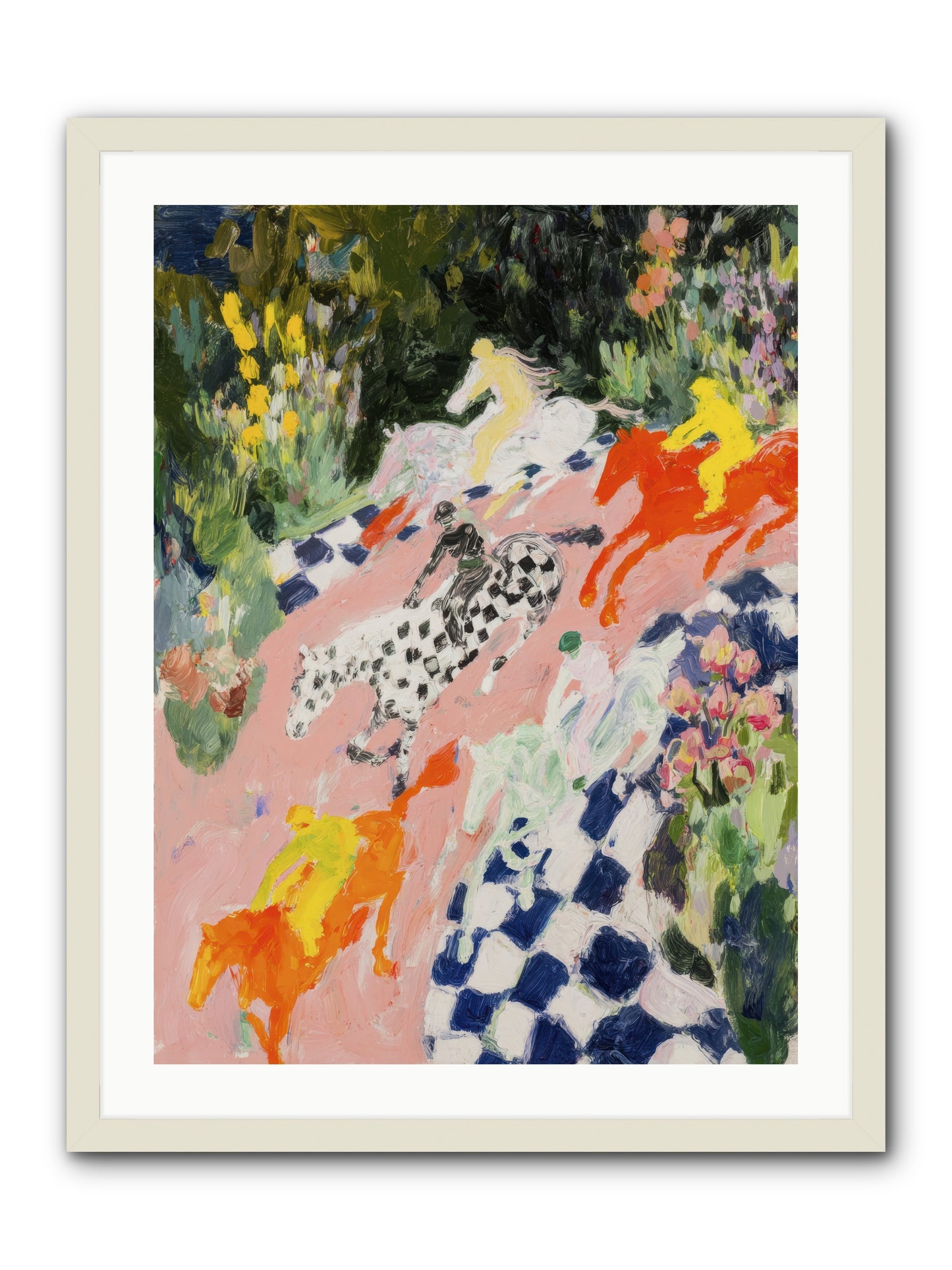 Quiet Storm -- Framed Print - White 24x32