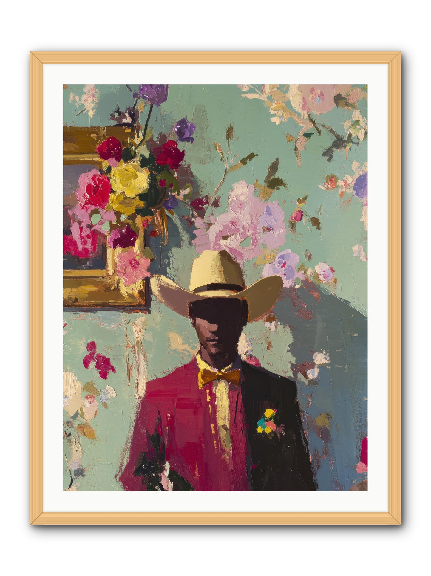 Quiet Storm -- Framed Print - Natural 30x40