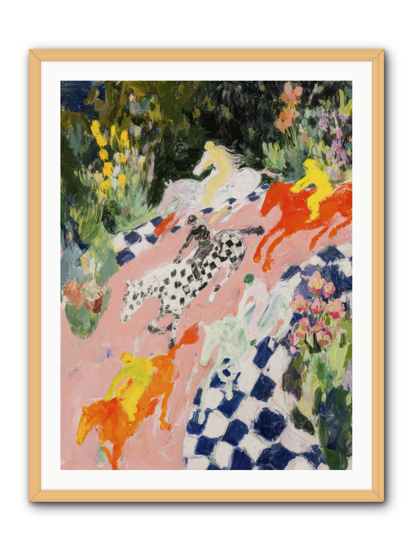Quiet Storm -- Framed Print - Natural 30x40