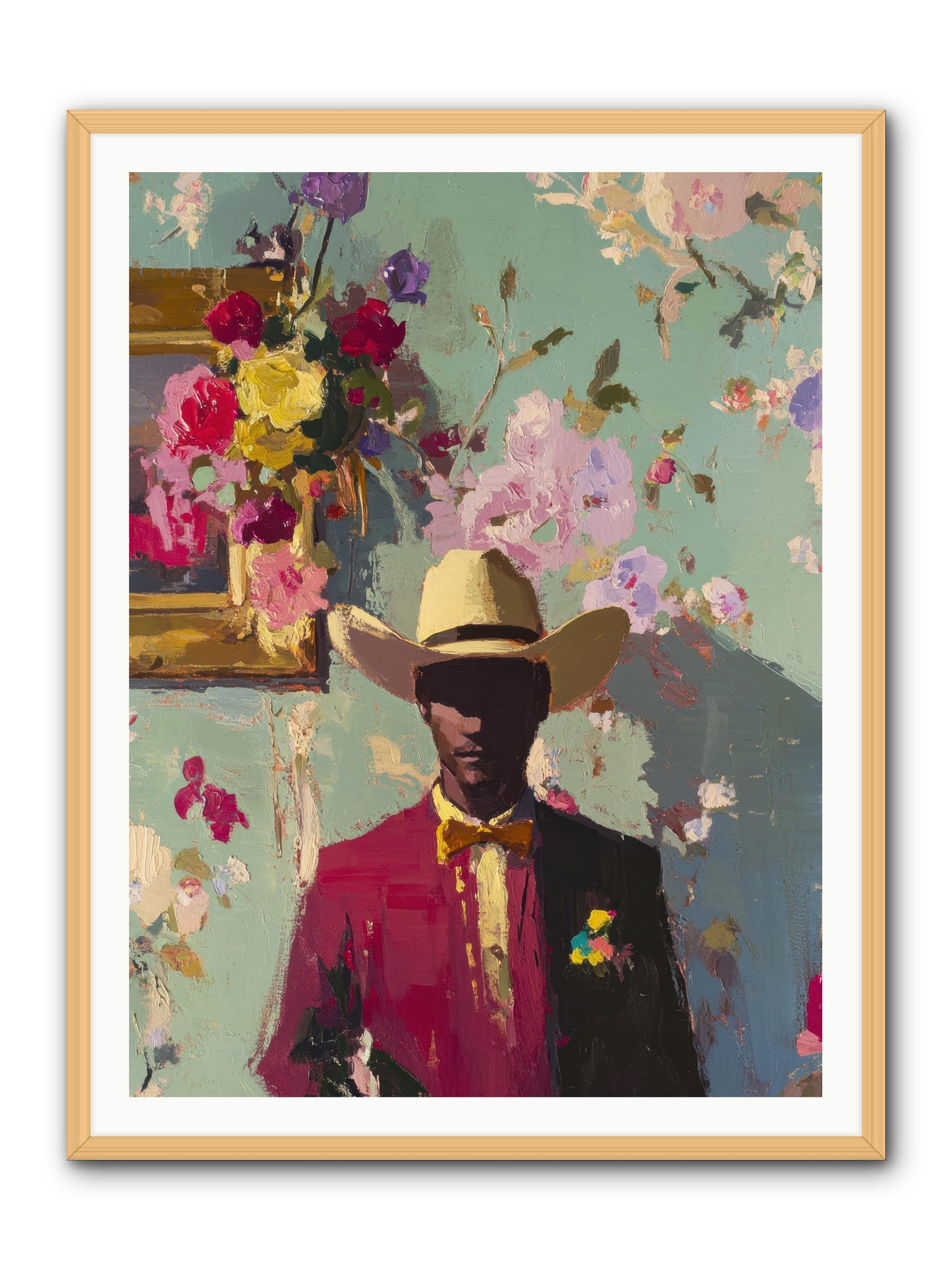 Quiet Storm -- Framed Print - Natural 36x48