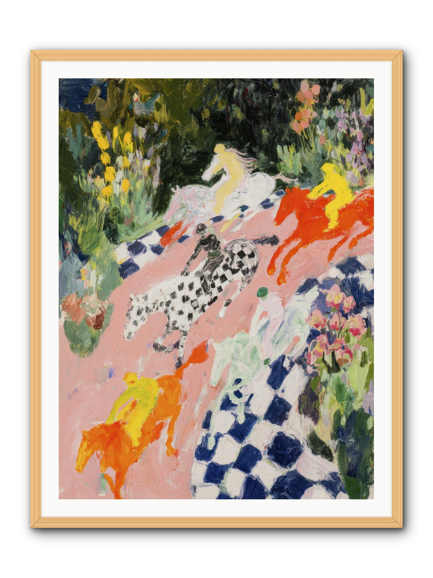 Quiet Storm -- Framed Print - Natural 36x48