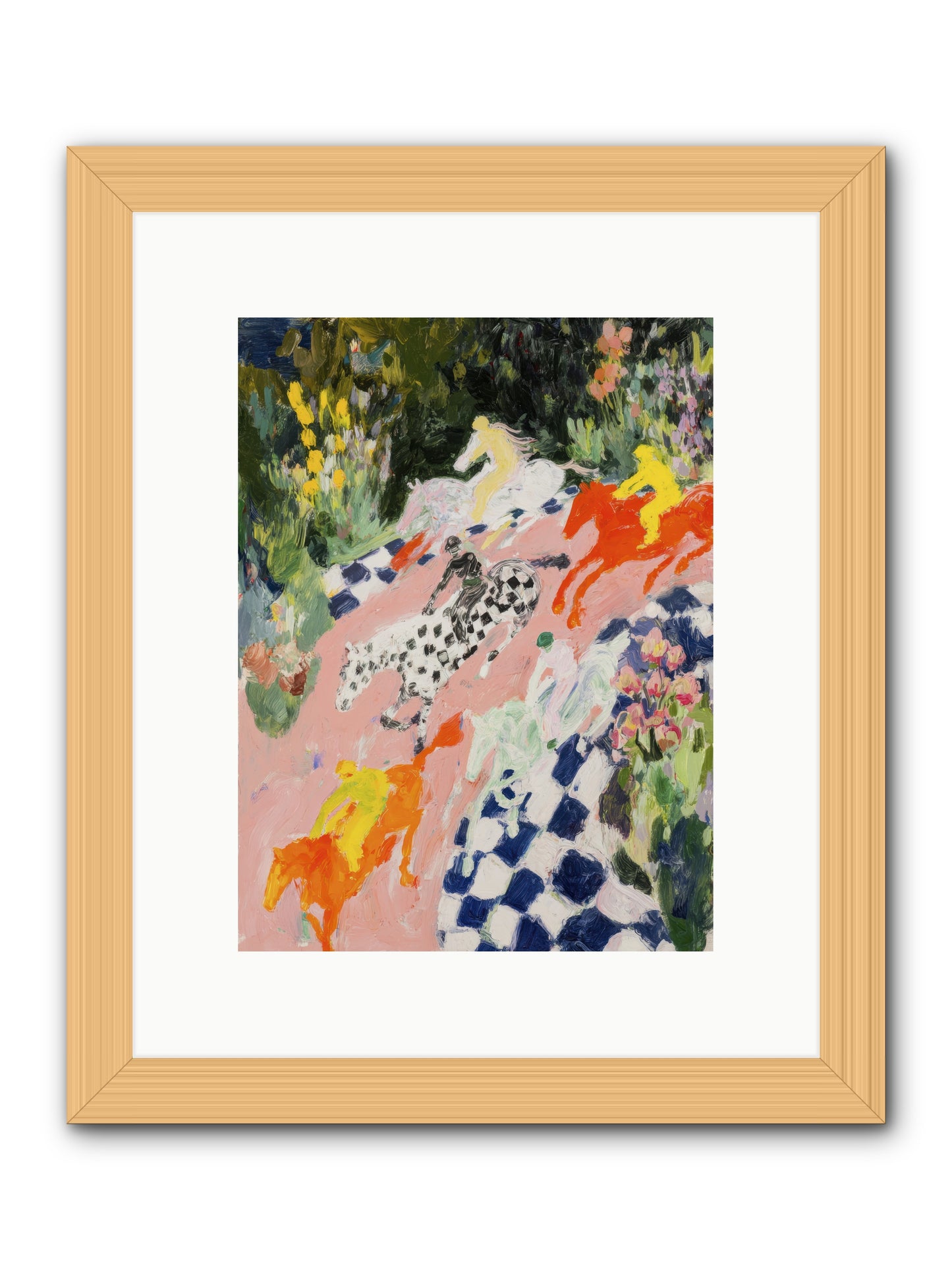 Quiet Storm -- Framed Print - Natural 9x12